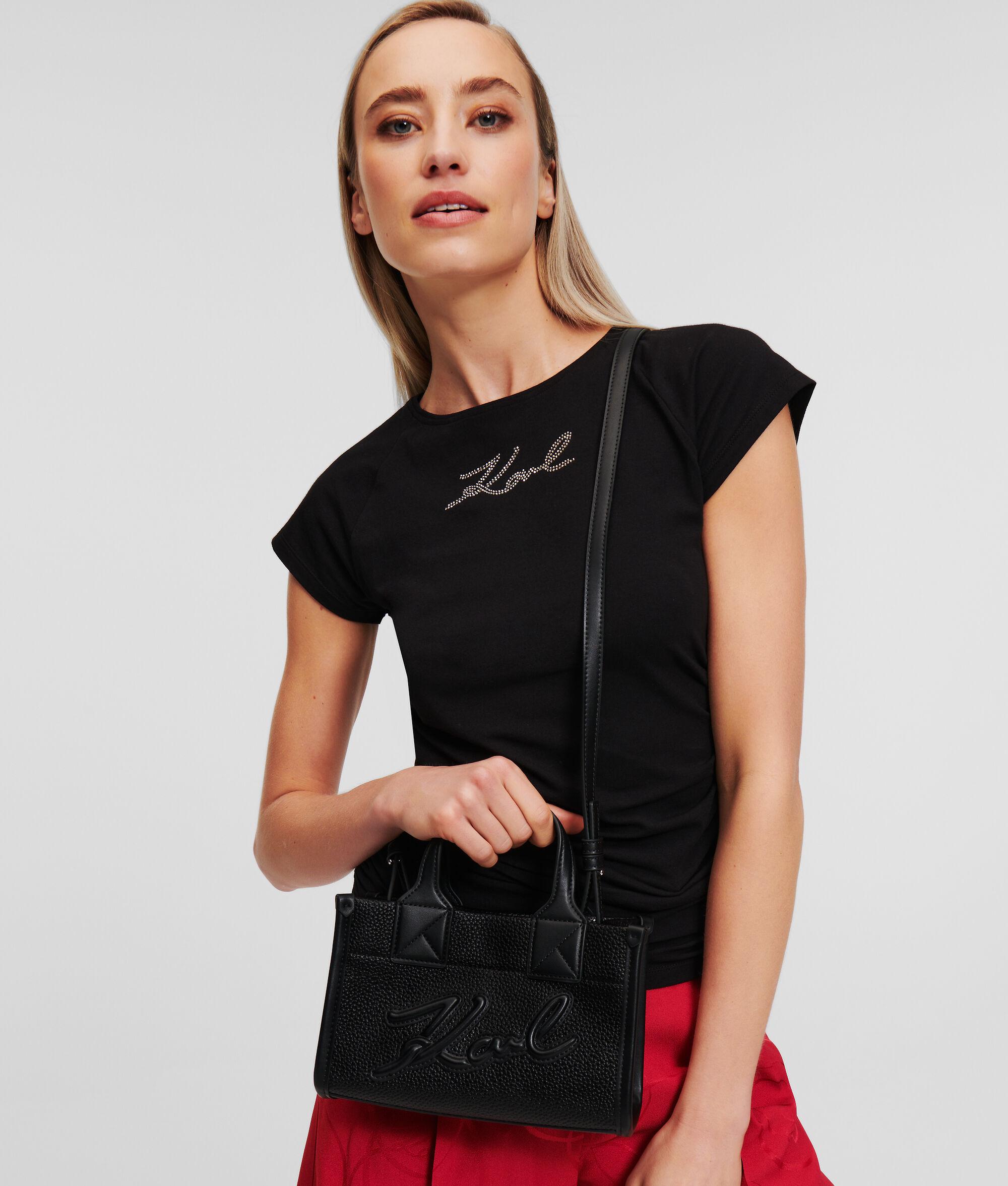 K/SKUARE GRAINY SMALL TOTE BAG  Product Image