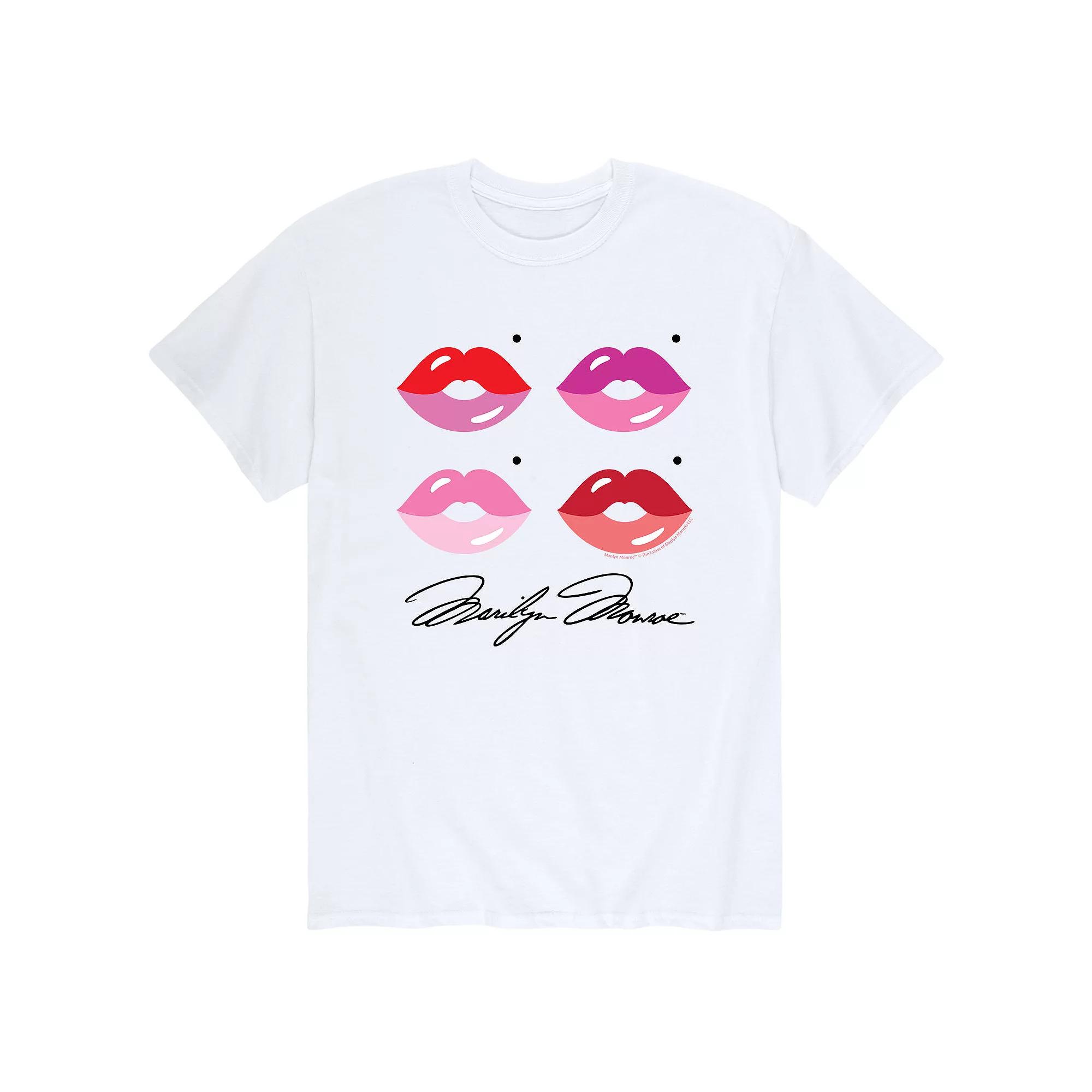 Men's Marilyn Monroe Leopard Heart Tee,  Product Image