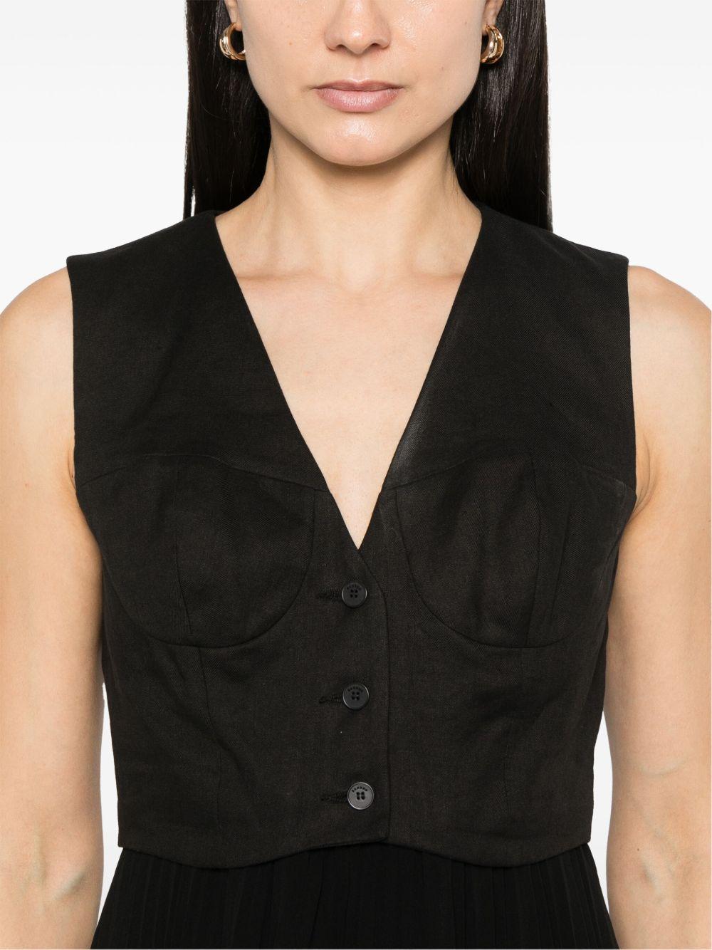 pleated maxi dress Product Image