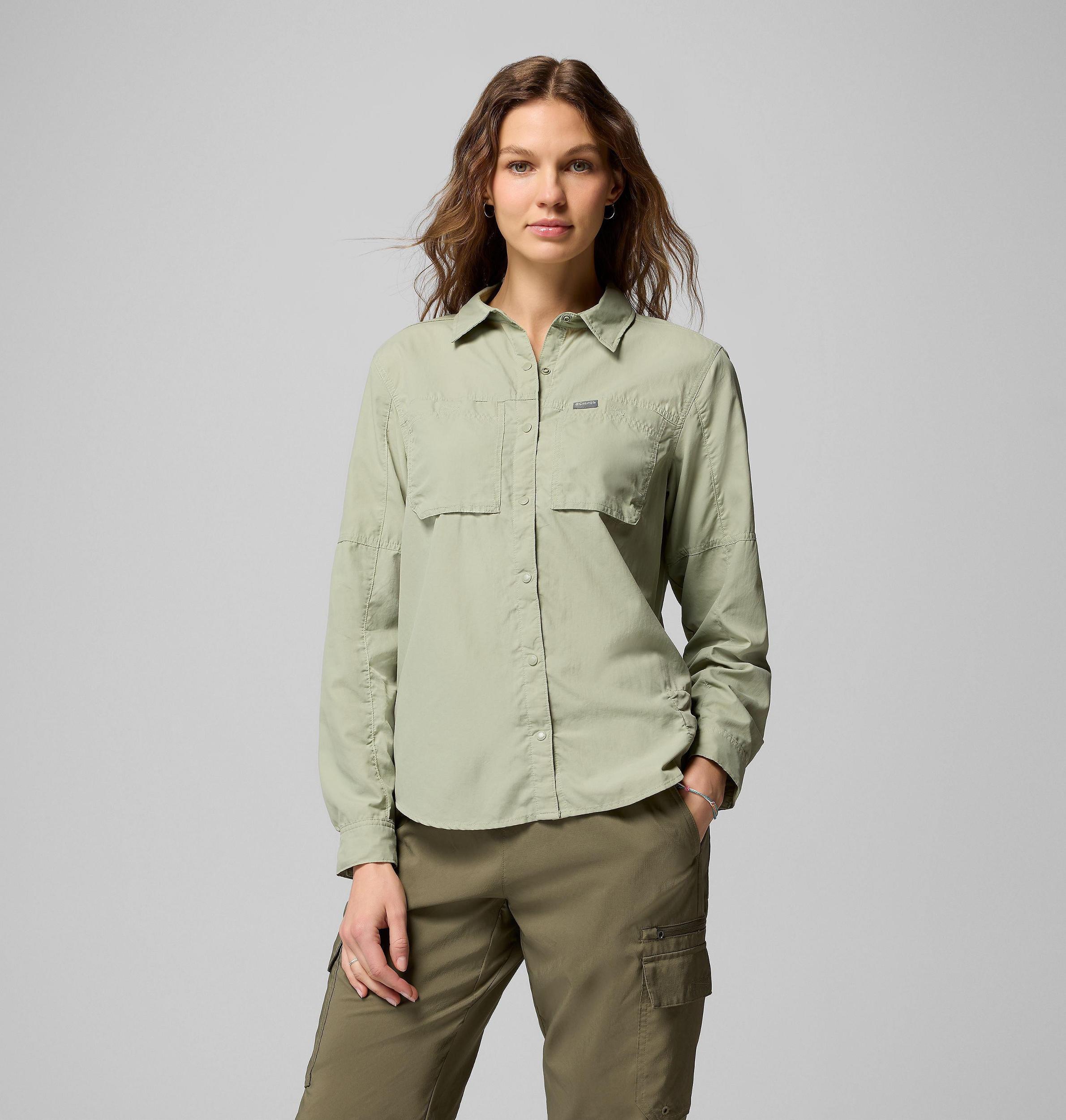 Columbia Womens Skien Valley Long Sleeve Shirt- Product Image