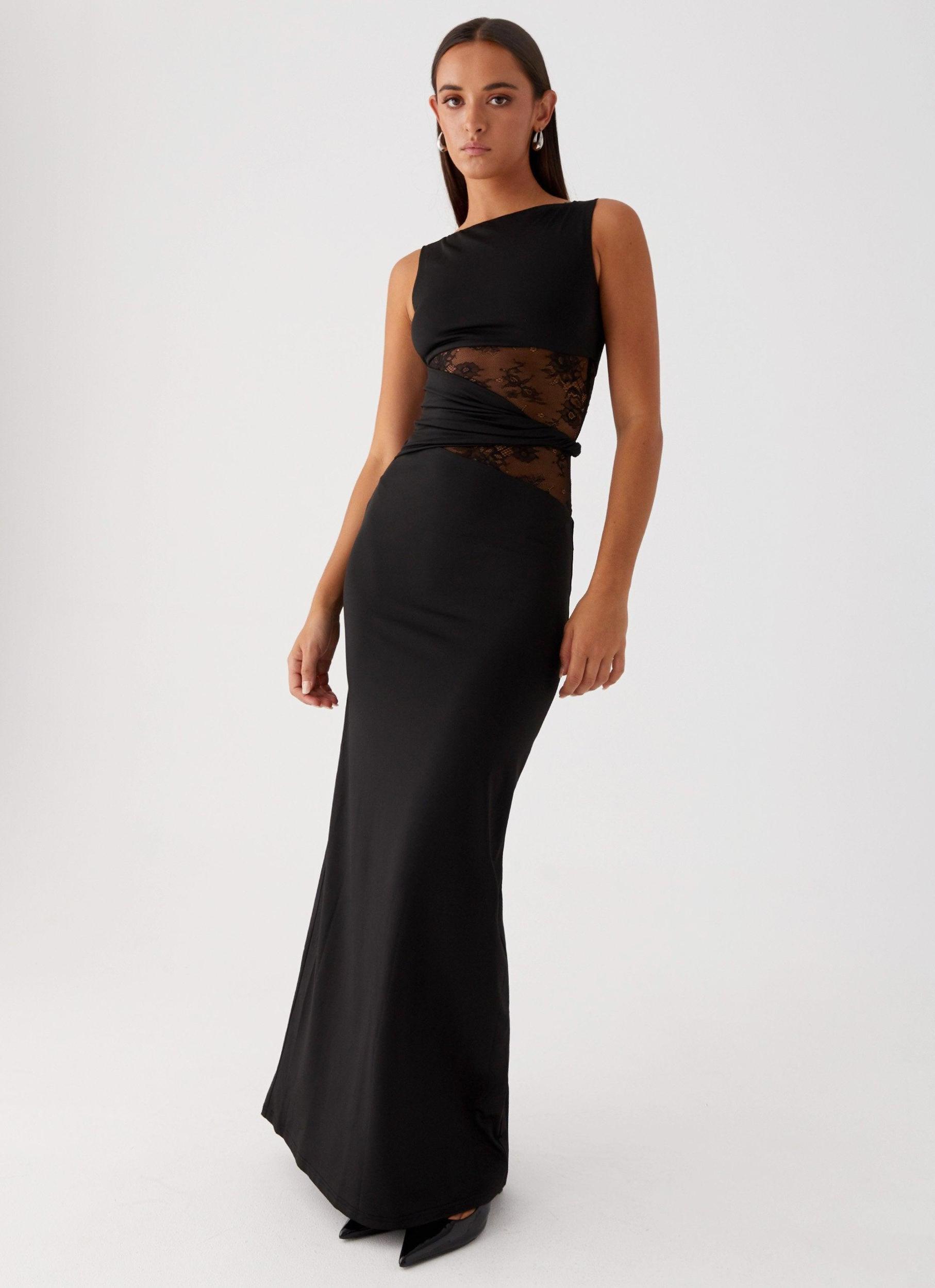 Karma Maxi Dress - Black Product Image