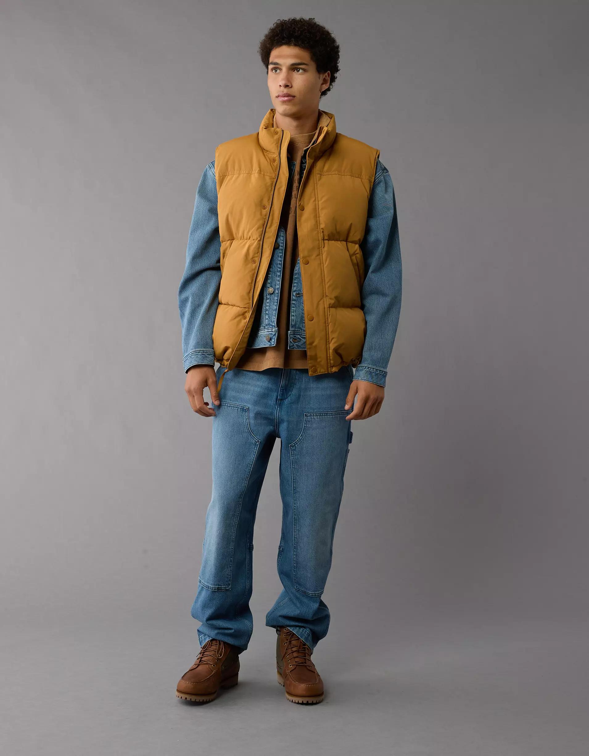 Timberland x AE Oakwell Leather Mid Lace-Up Boot Product Image