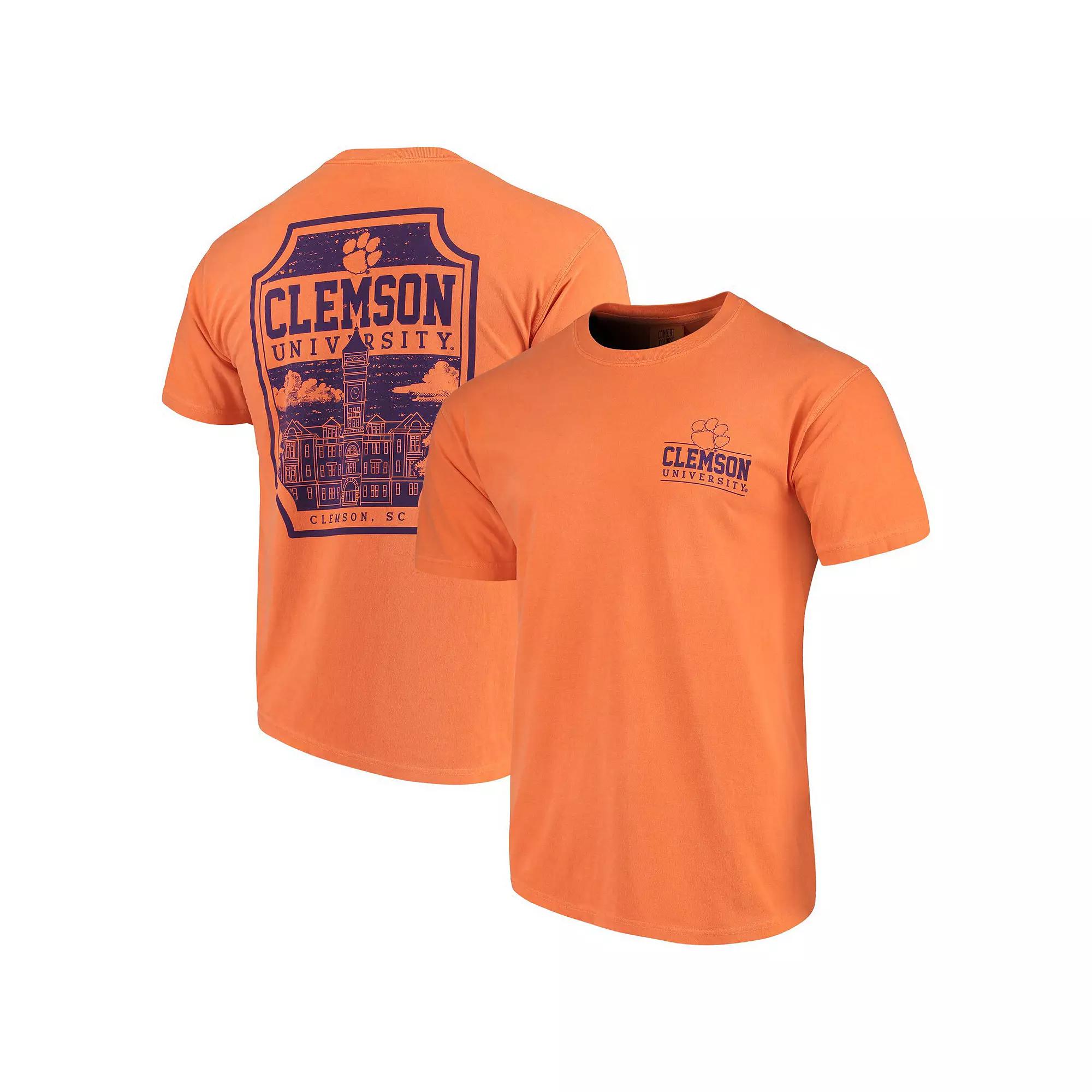Men's Orange Clemson Tigers Comfort Colors Campus Icon T-Shirt, Size: Large Product Image