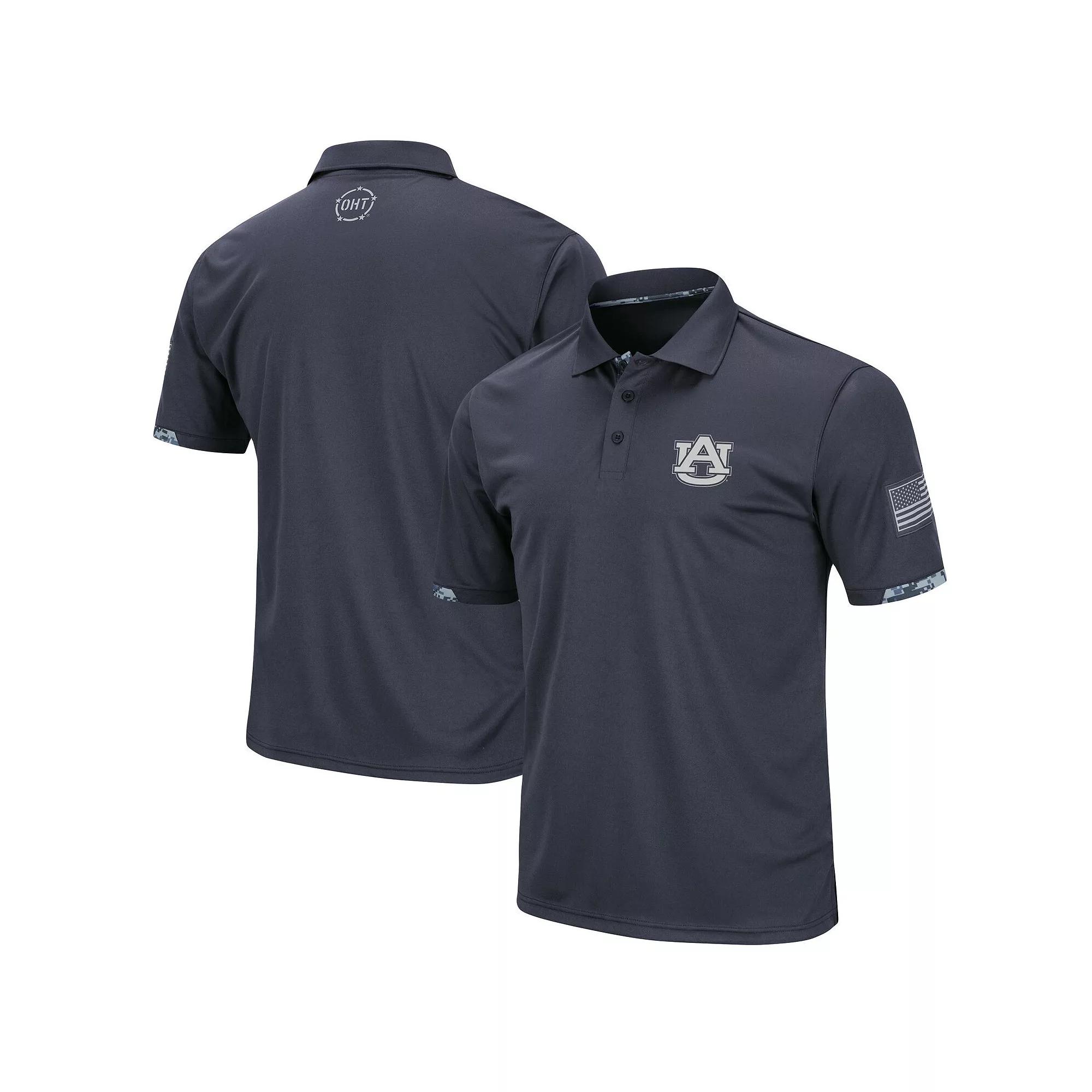 Men's Colosseum Charcoal Cal Bears OHT Military Appreciation Digital Camo Polo,  Product Image