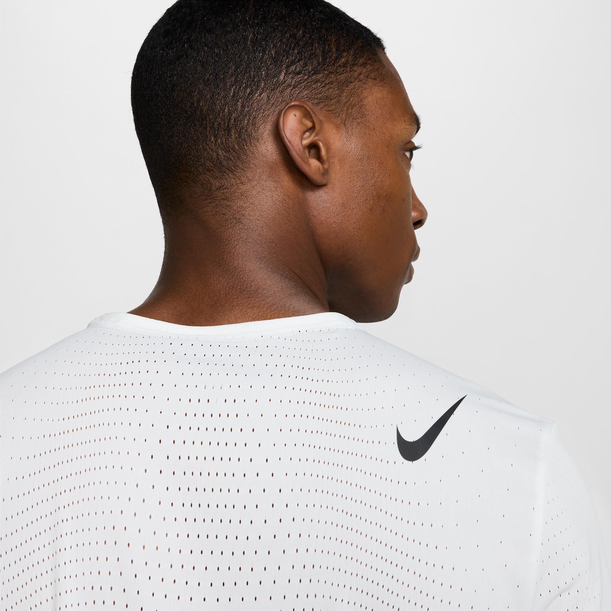 Nike Mens AeroSwift Dri-FIT ADV Short-Sleeve Running Top | HJ3377-121 Product Image