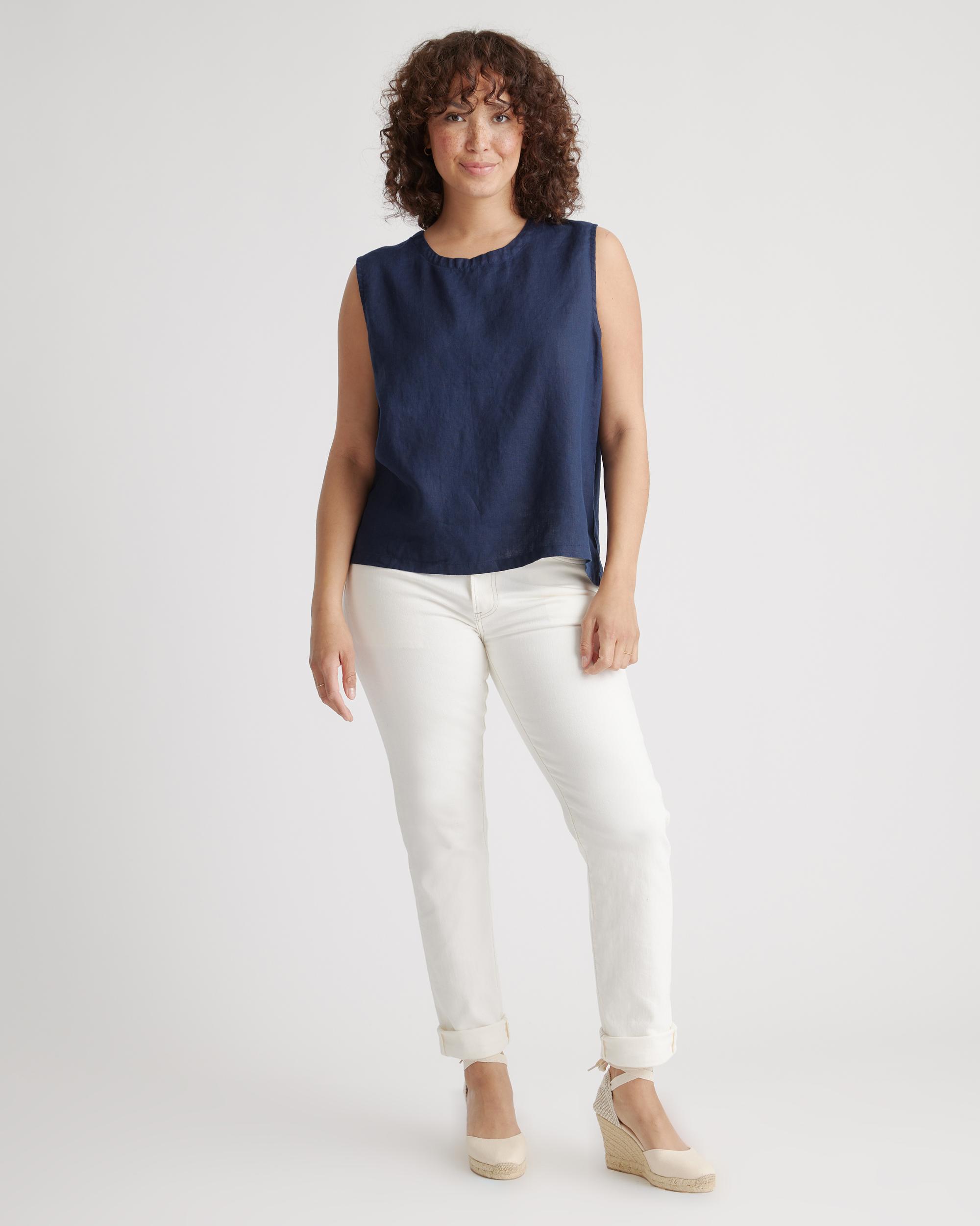 Quince | Women's 100% European Linen Tank Top Product Image