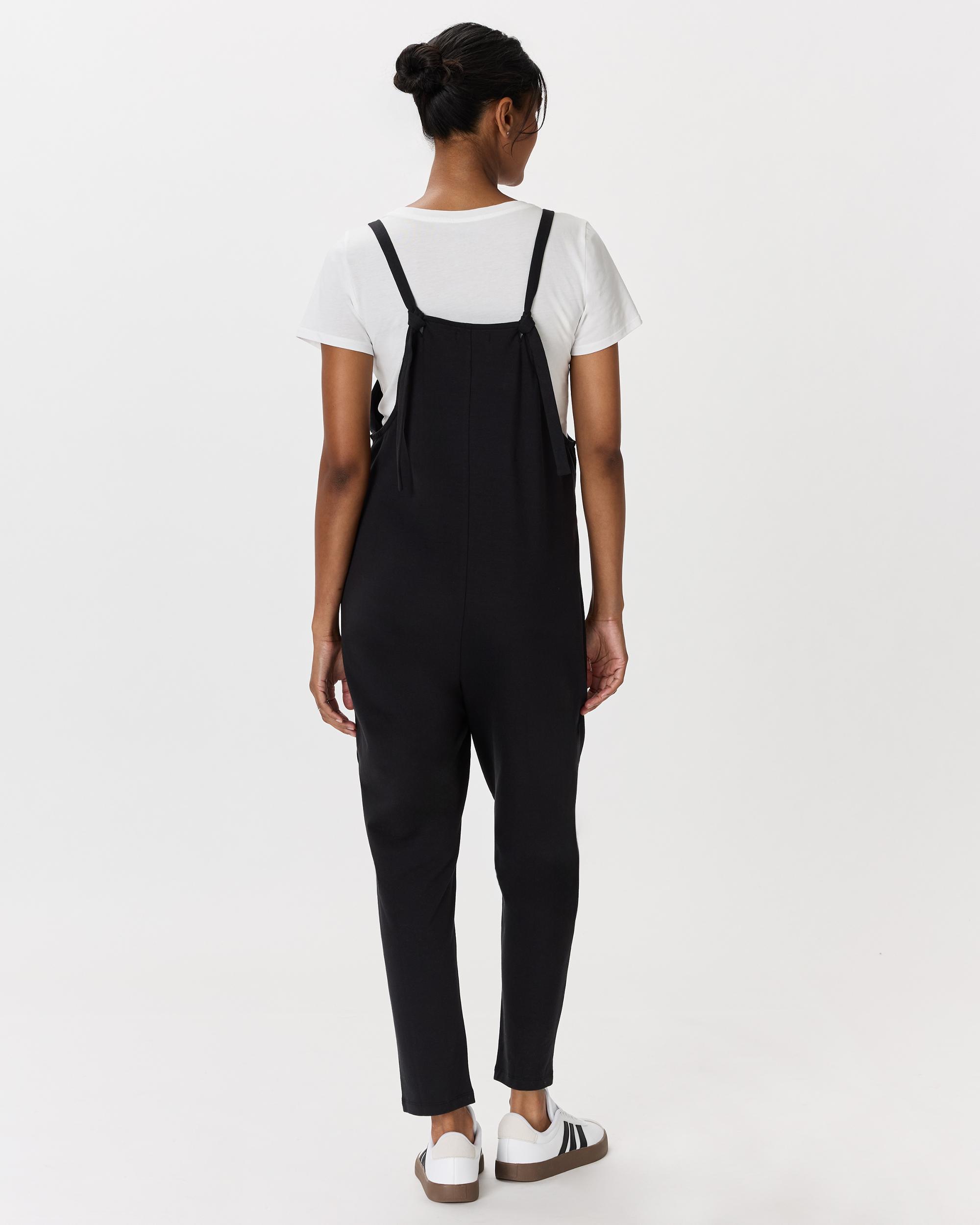 Quince | Women's Maternity Overalls Size XS, Organic Cotton Product Image