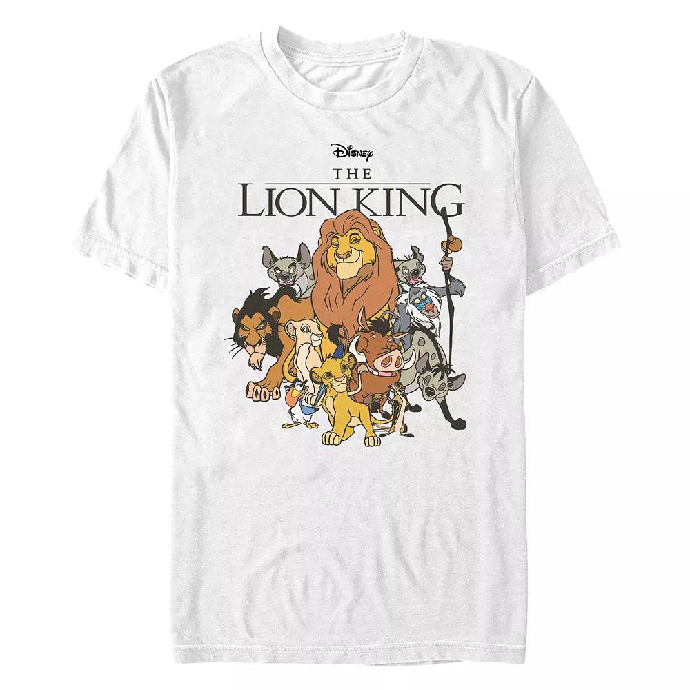 Disney's The Lion King Characters Group Portrait Men's Graphic Tee,  Product Image