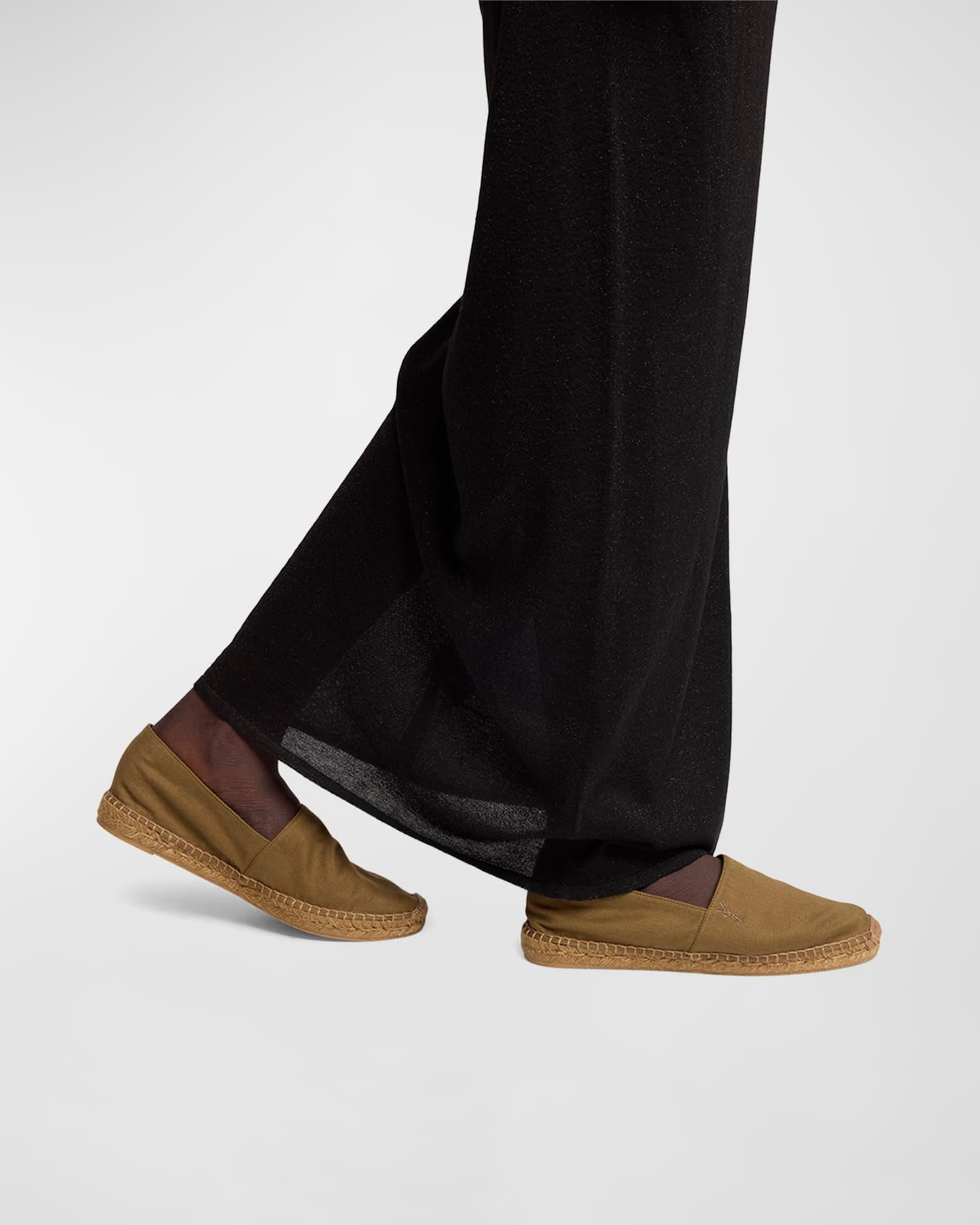 Cotton YSL Slip-On Espadrilles Product Image