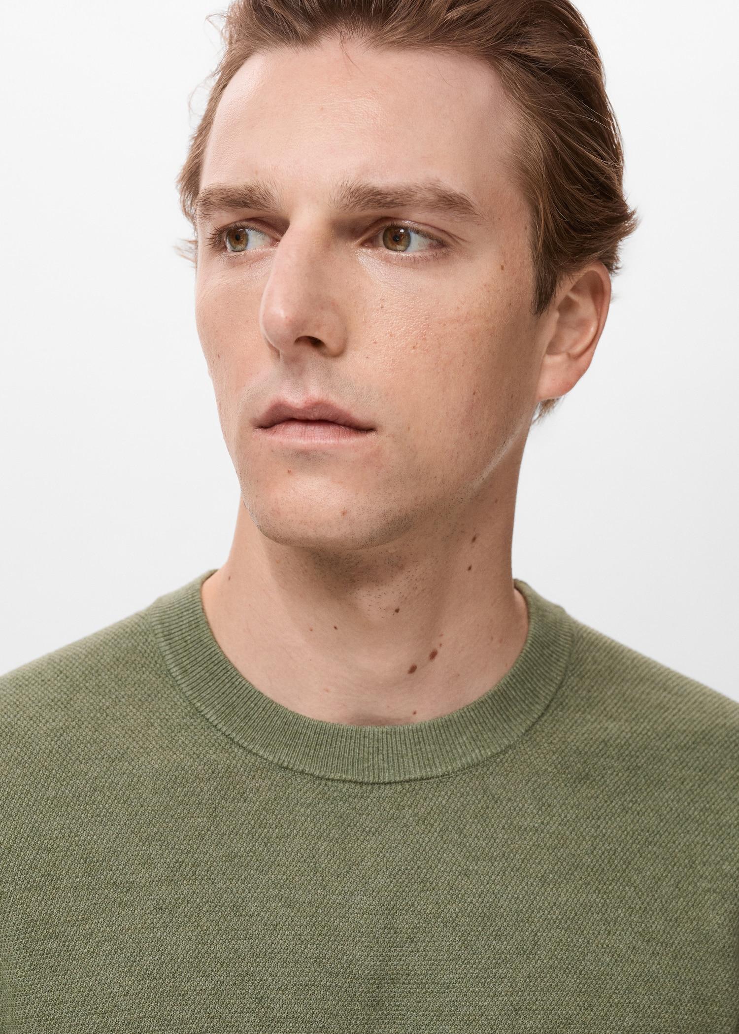 Fine-knit sweater - Men | MANGO USA Product Image