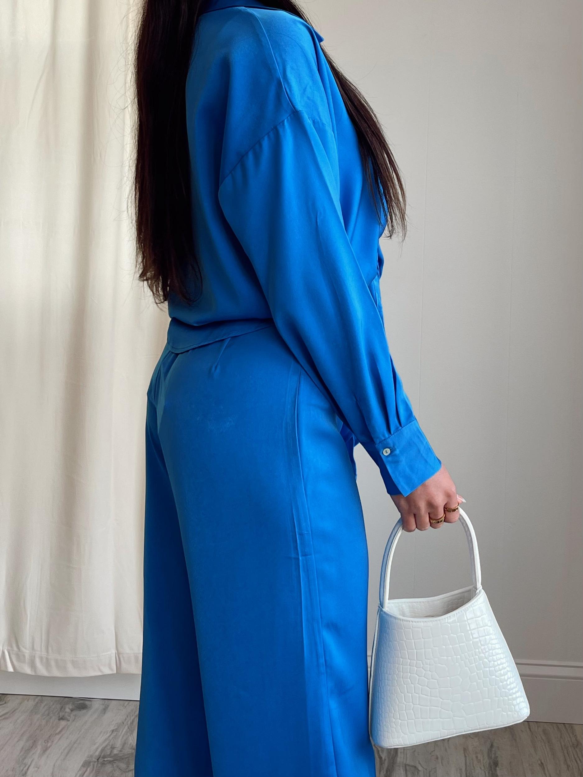 Rue Satin Wide Leg Pants | FINAL SALE Product Image