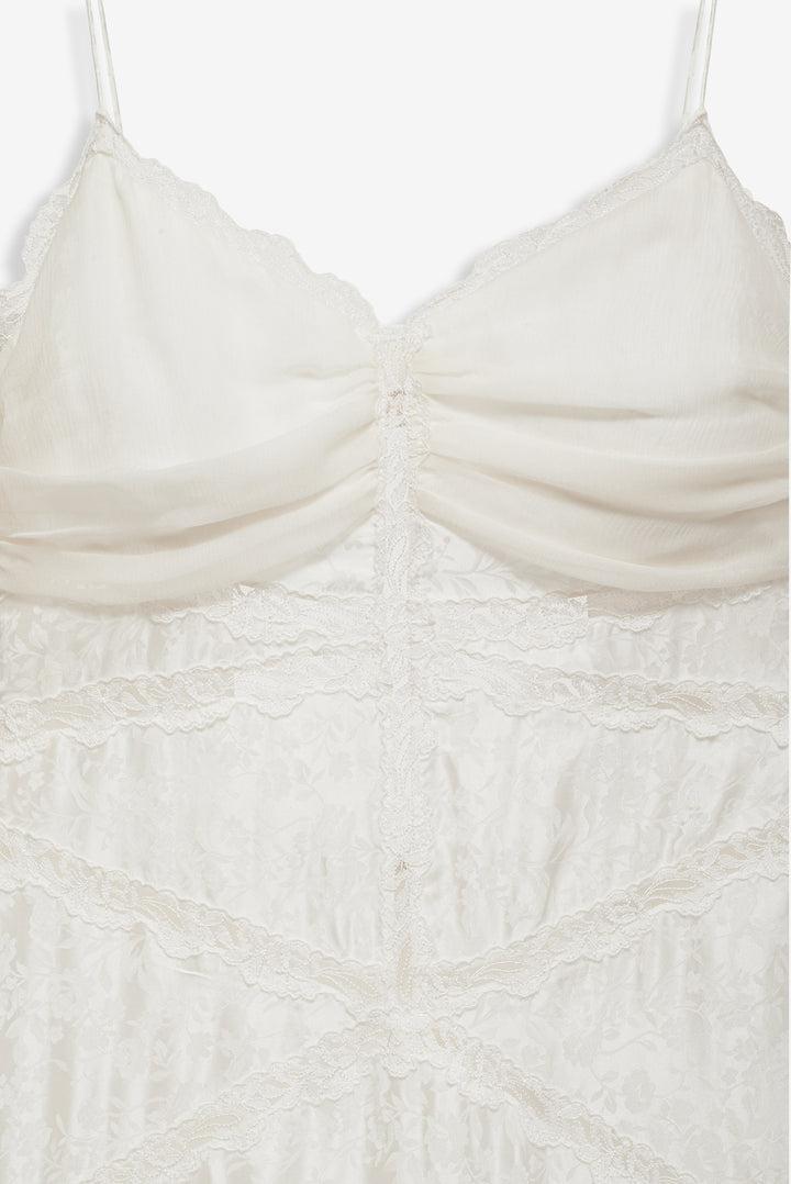 Rita Lace Gown — White Product Image