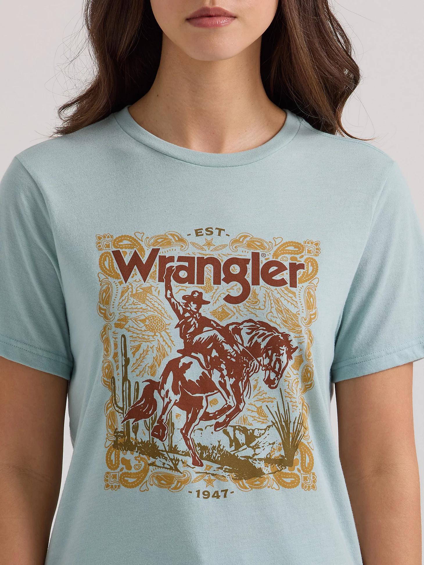Women's Bucking Bronco Tee | Women's TOPS | Wrangler® Product Image