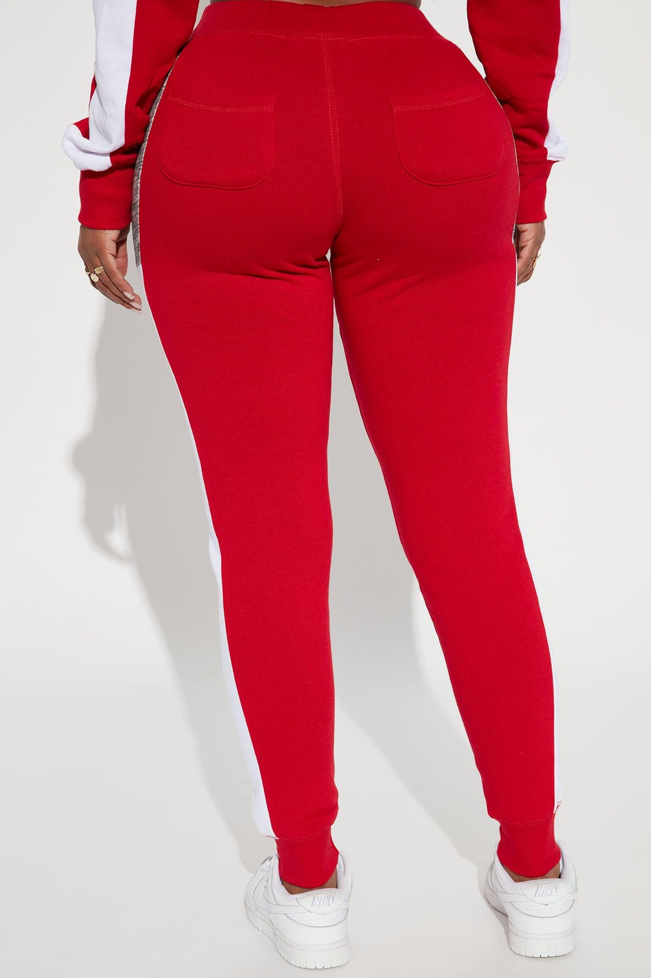 Analissa Jogger - Red Product Image