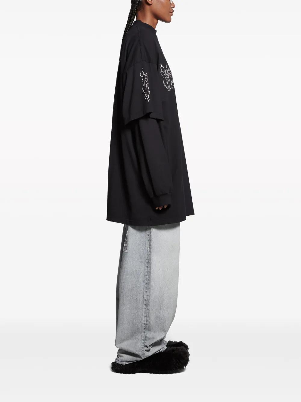 Darkwave cotton T-shirt Product Image