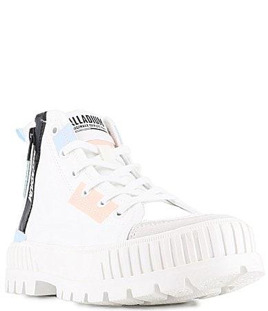 Palladium Womens Pallashock Backzip 2 High Top Sneakers Product Image