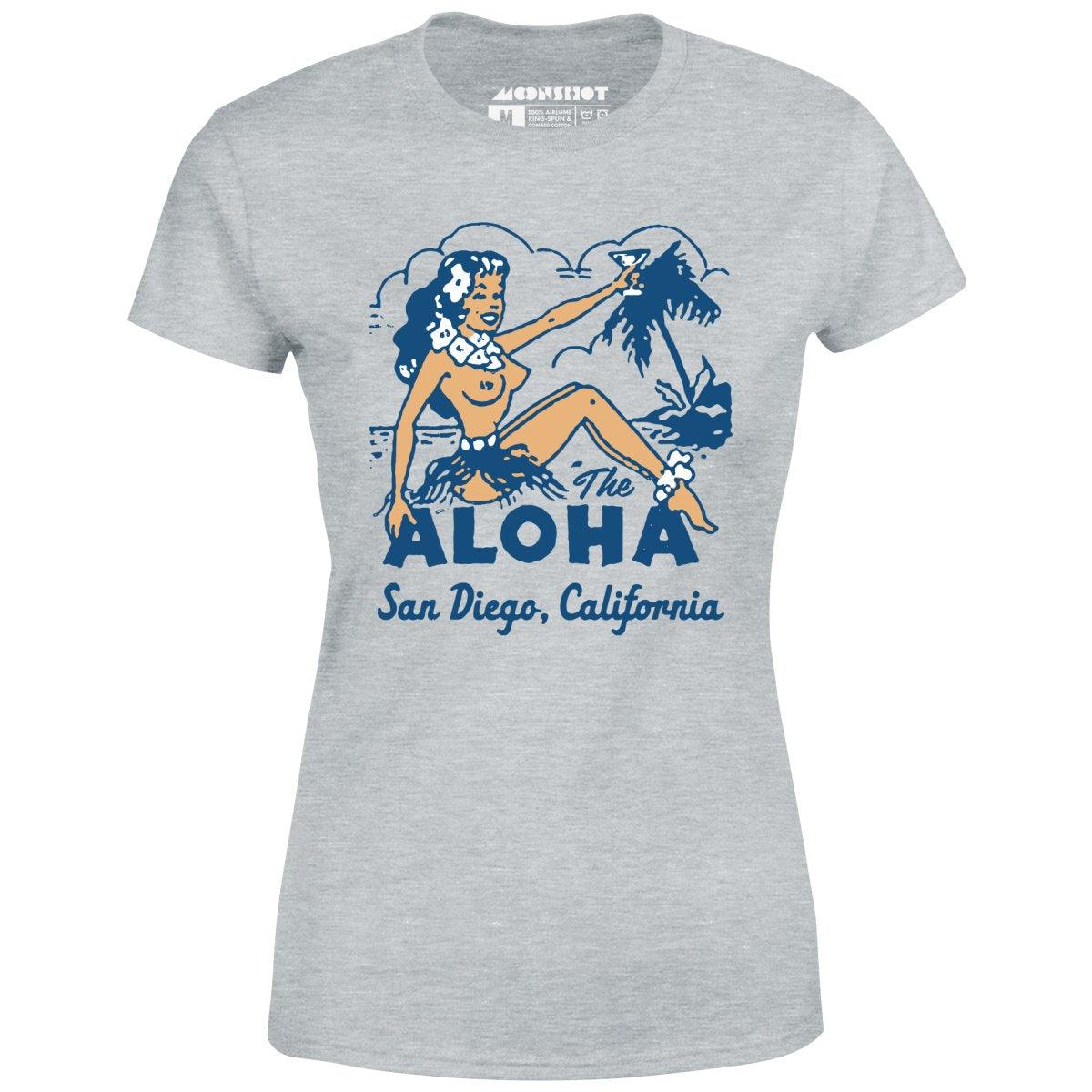 The Aloha - San Diego, CA - Vintage Tiki Bar - Women's T-Shirt Female Product Image