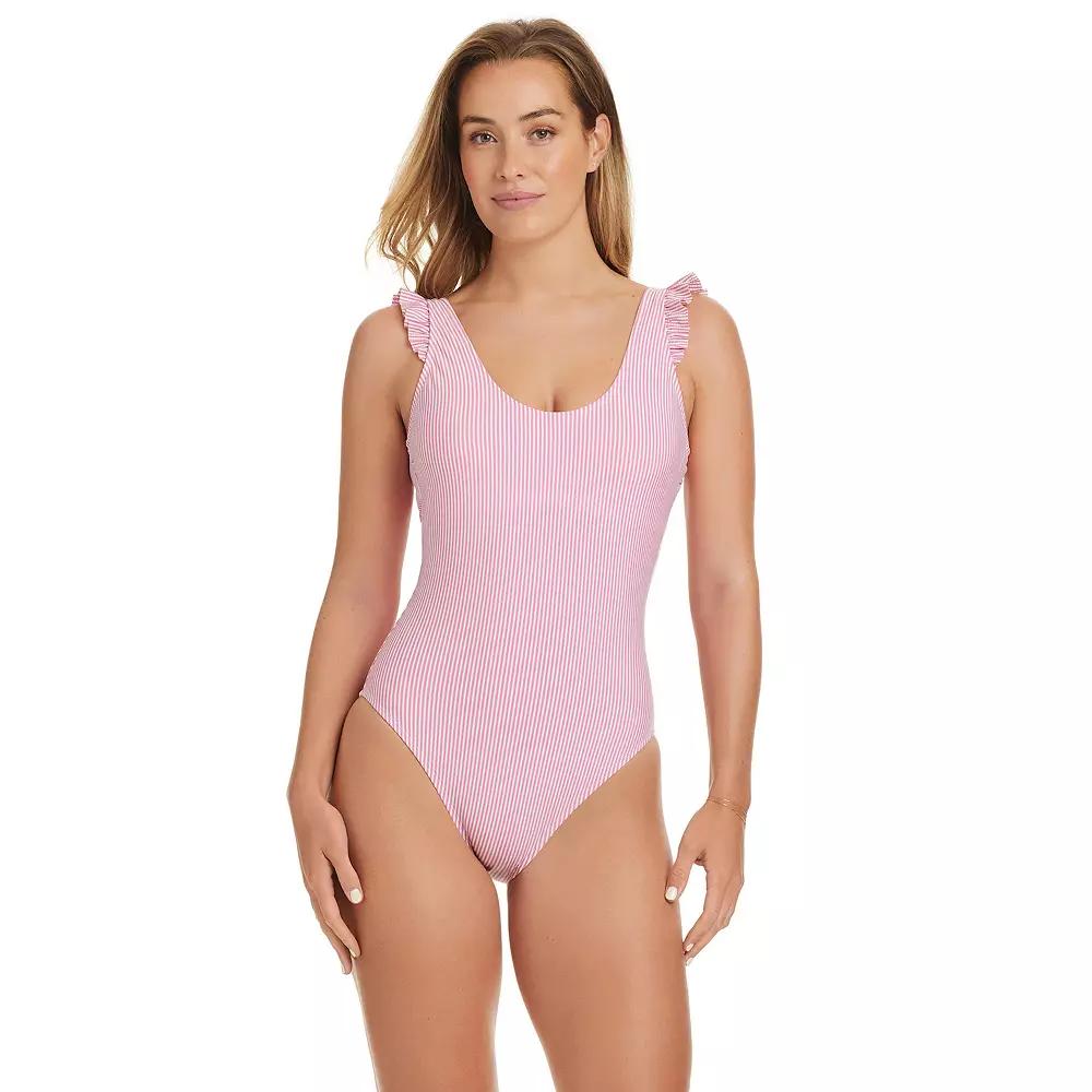 Women's Draper James Ruffle One-Piece Swimsuit,  Product Image