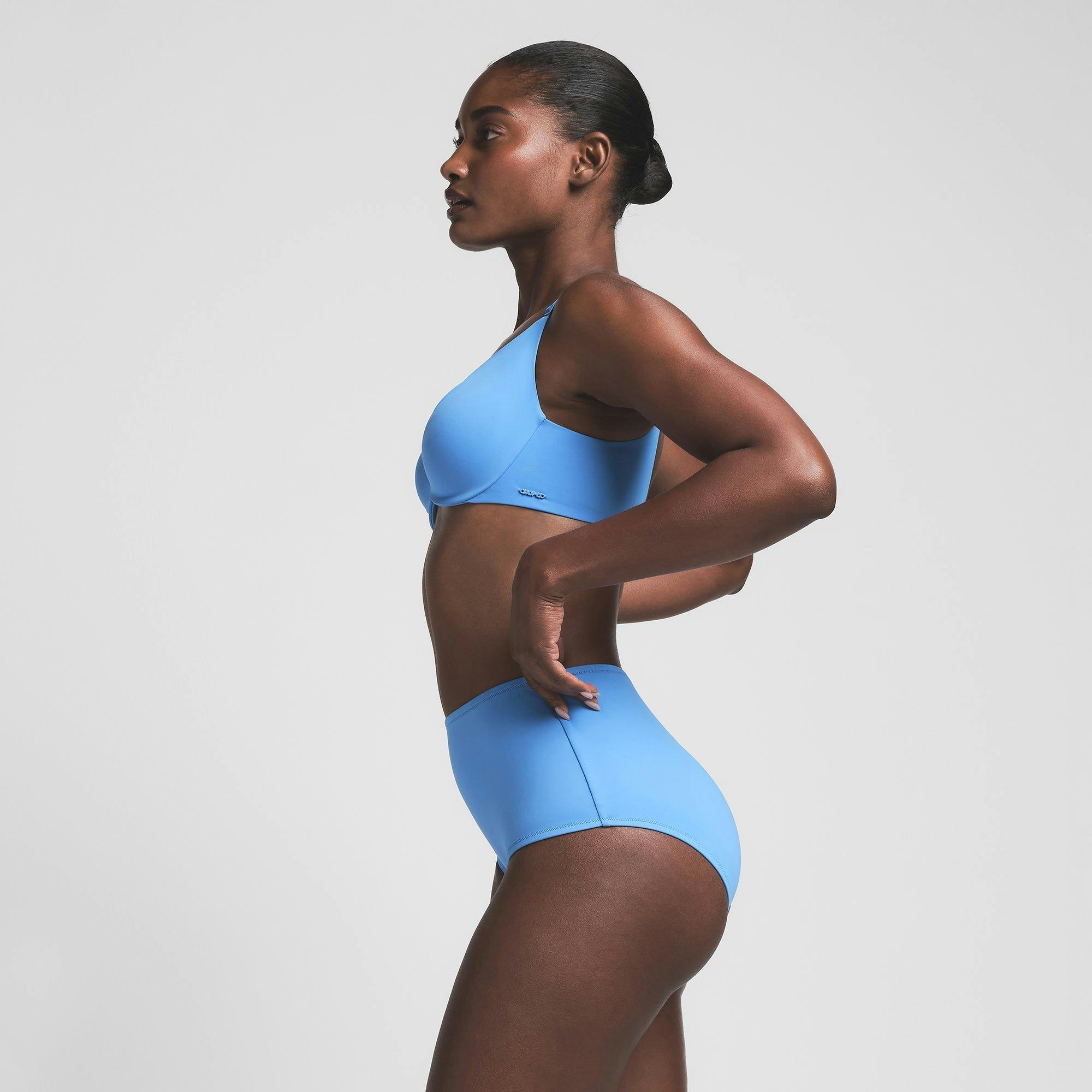 SIGNATURE SWIM HIGH-WAISTED BRIEF BIKINI BOTTOM | TIDE Product Image