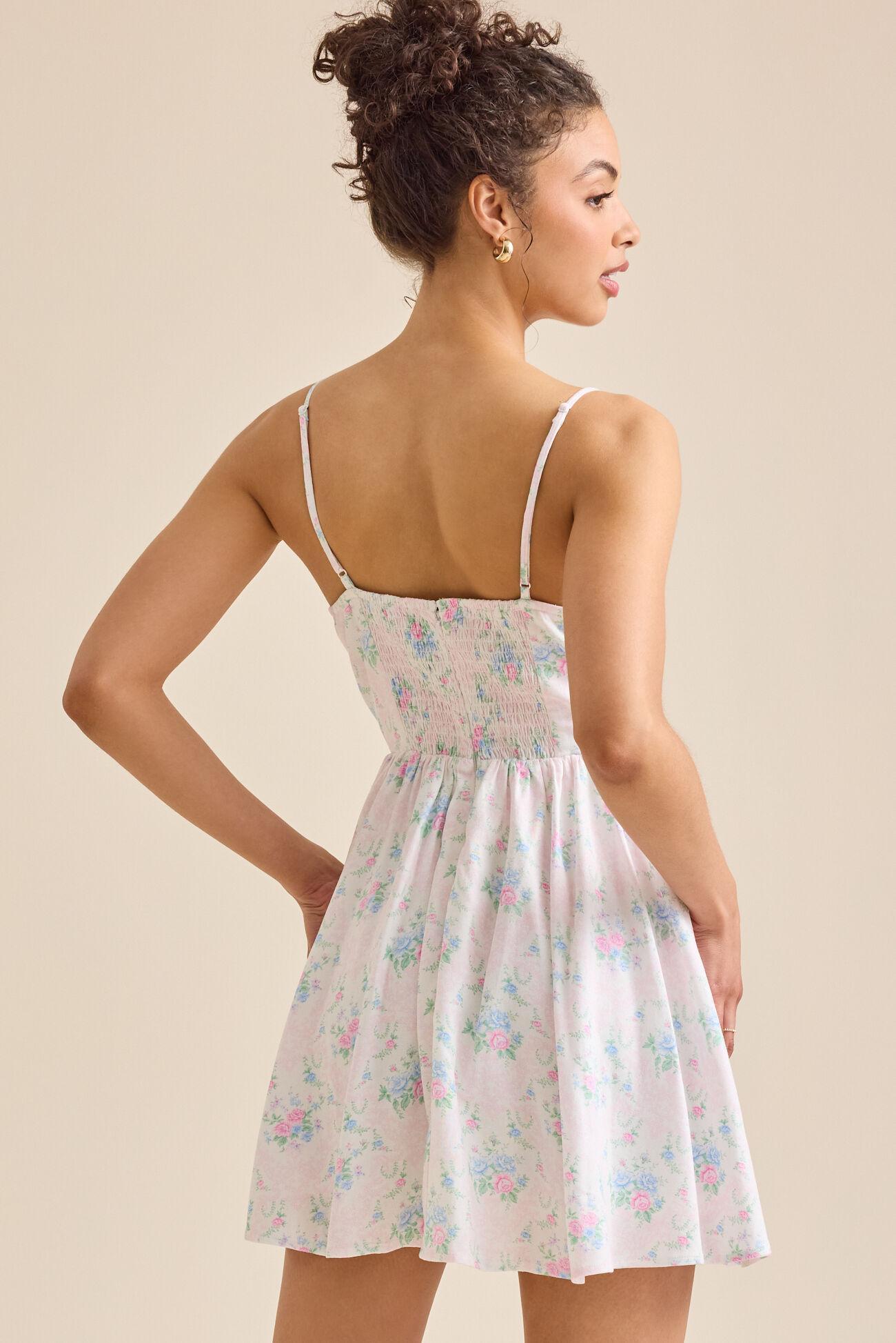 Skyla Floral Mini Dress Product Image