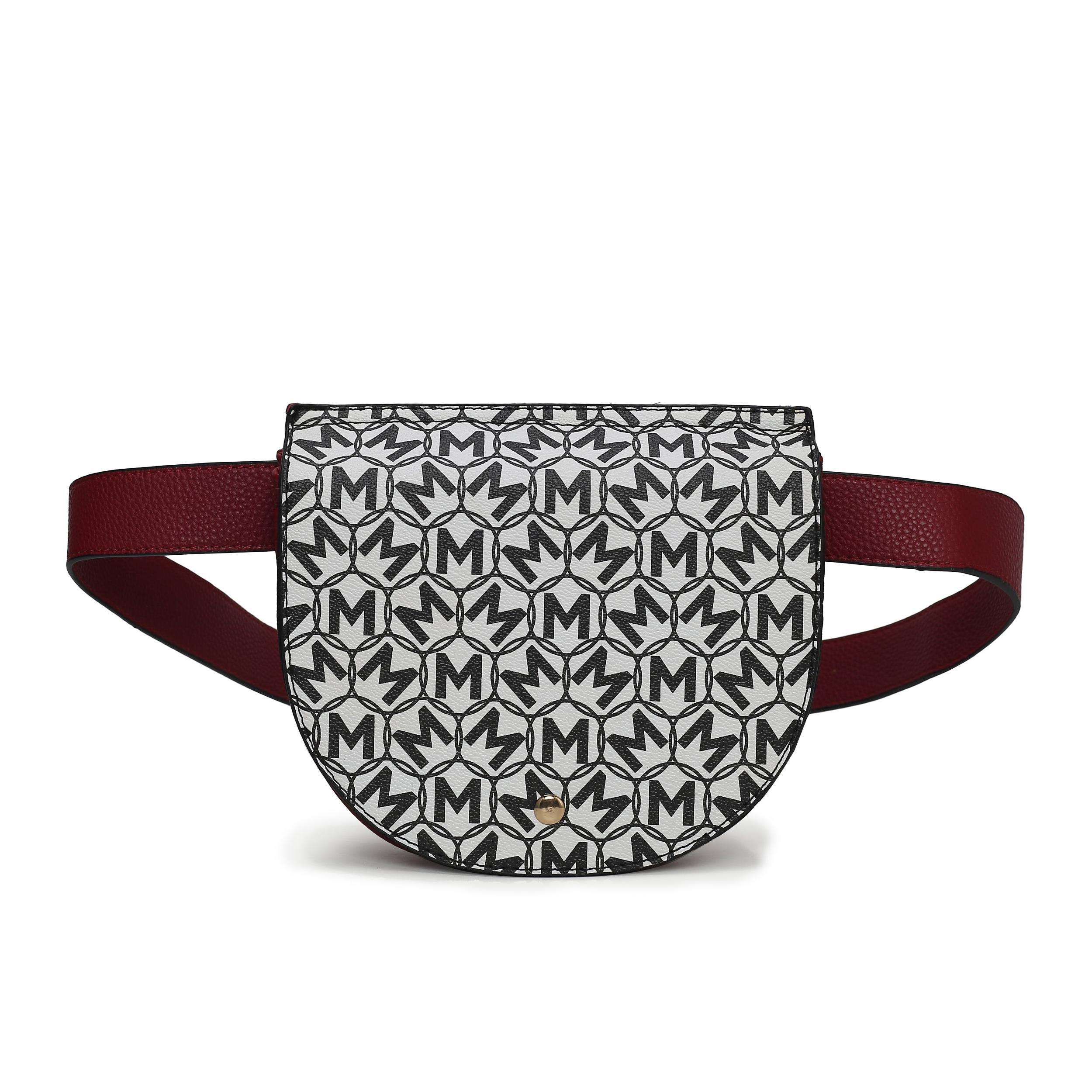 MKF Collection Women's Daksha Monogram Belt Waist Bag Female Product Image