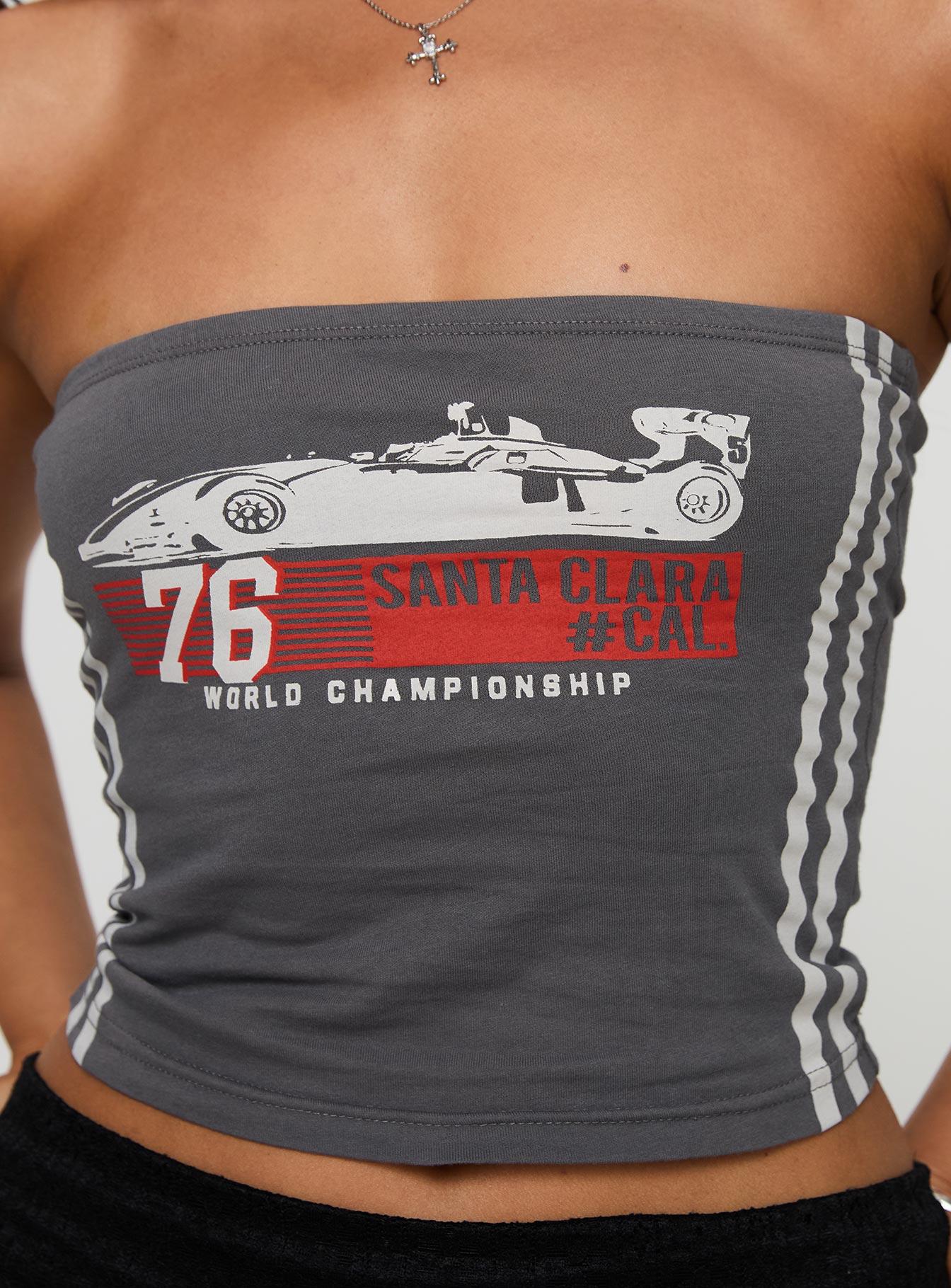 Santa Clara Strapless Top Black Product Image