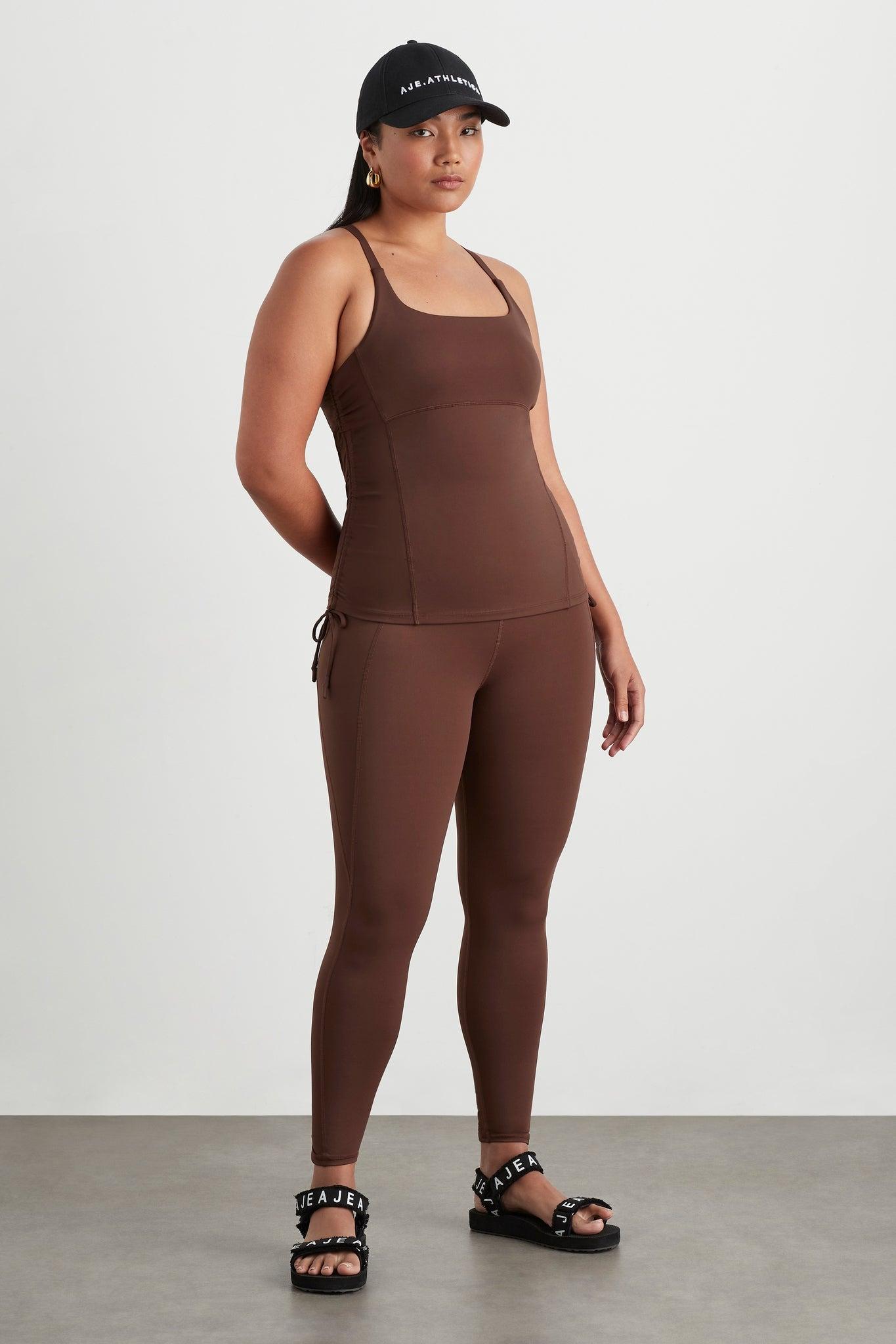 High Rise Drawstring Full Length Legging 225 Product Image
