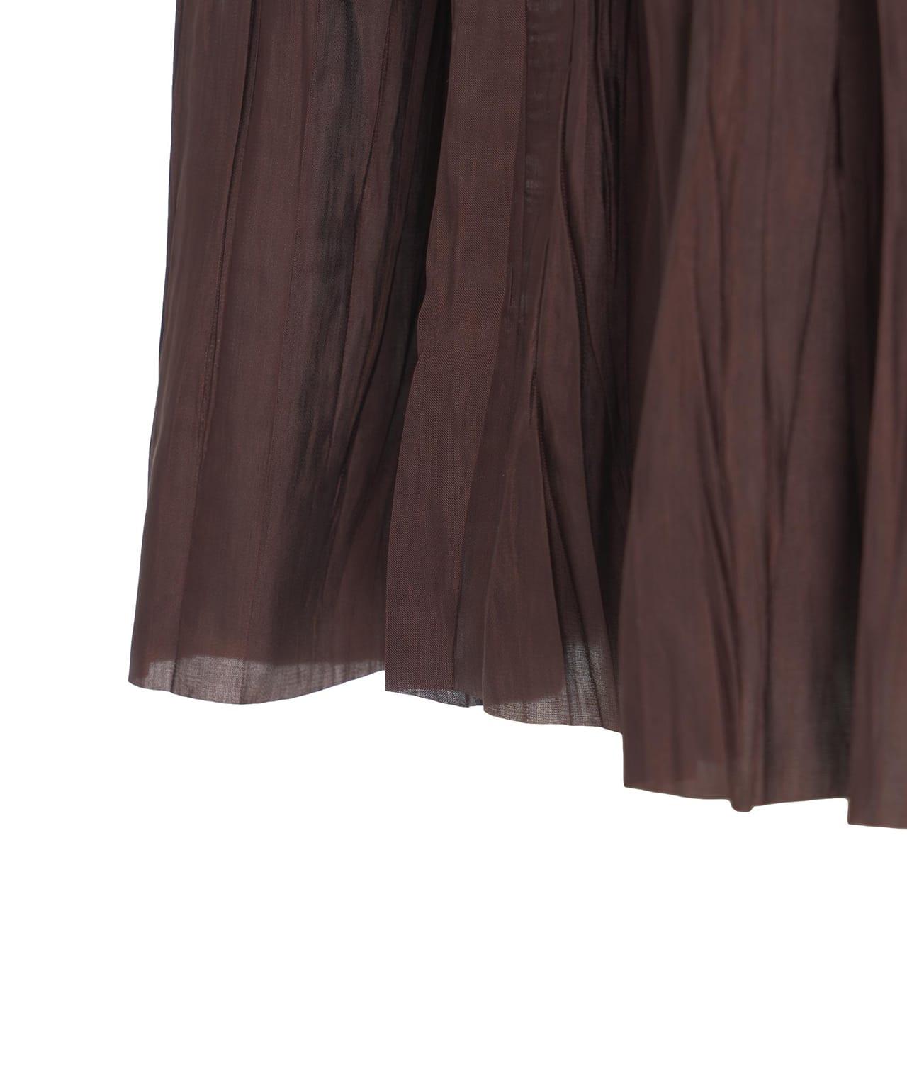 Midi pleated skirt Product Image