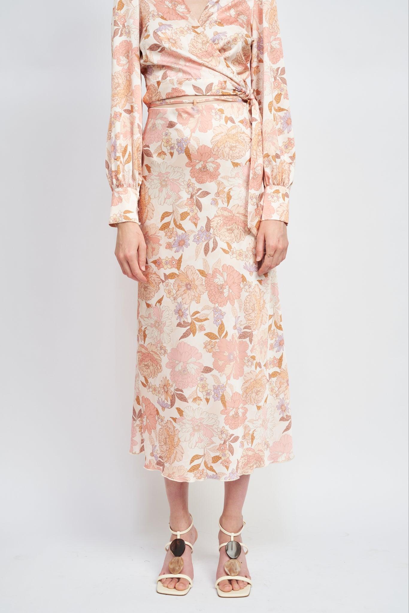 En Saison Risa Midi Skirt | FINAL SALE Product Image