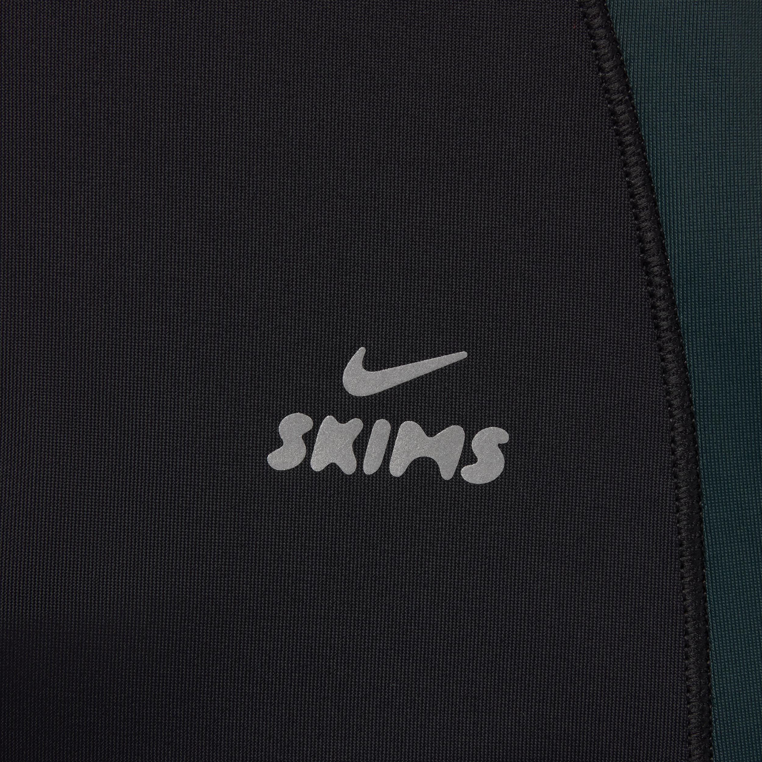 Nike Womens SKIMS Shine Front-Zip Bra | BABRA9497W-OBT Product Image