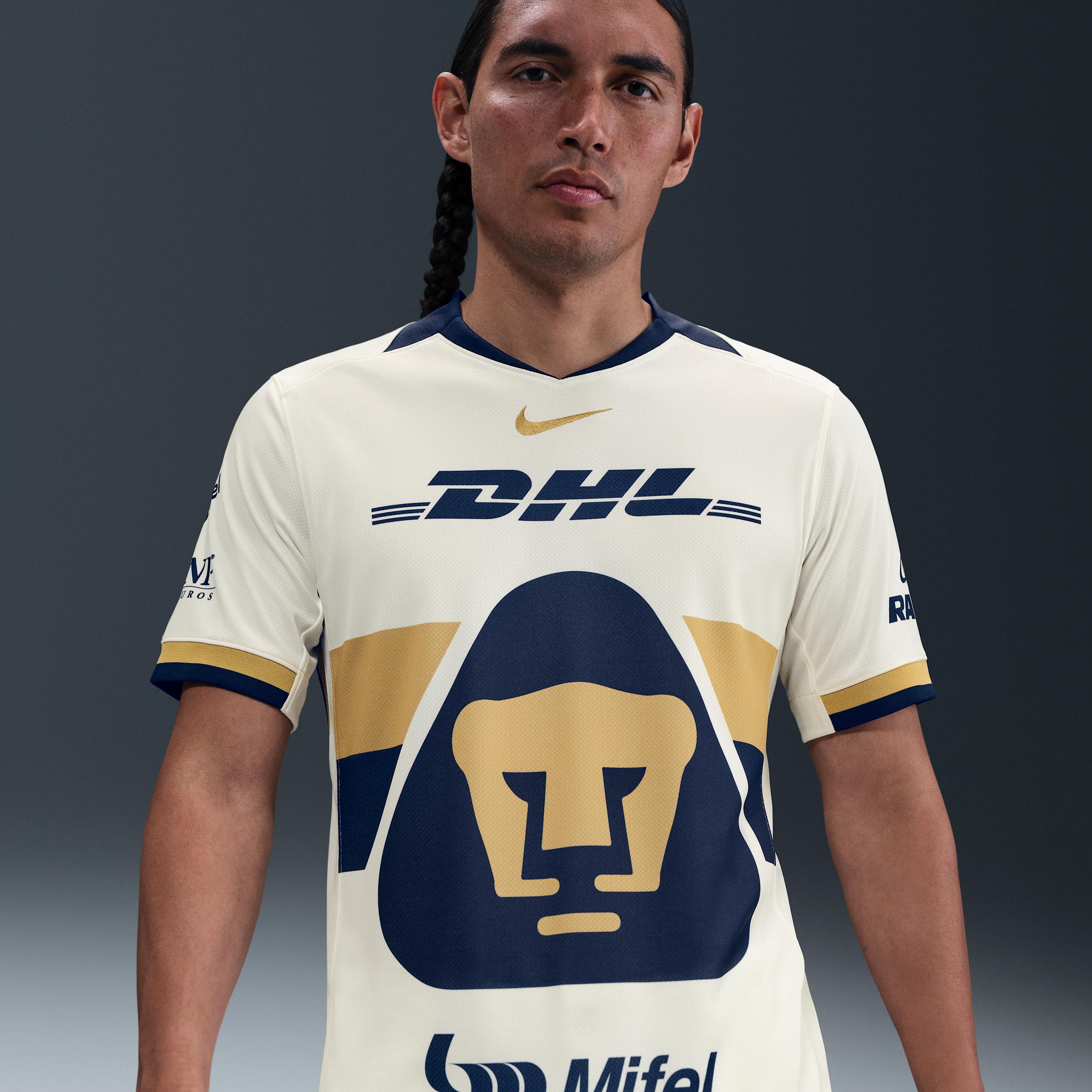 Pumas UNAM 2025/26 Stadium Home Nike Mens Dri-FIT Soccer Replica Jersey | HJ4595-134 Product Image