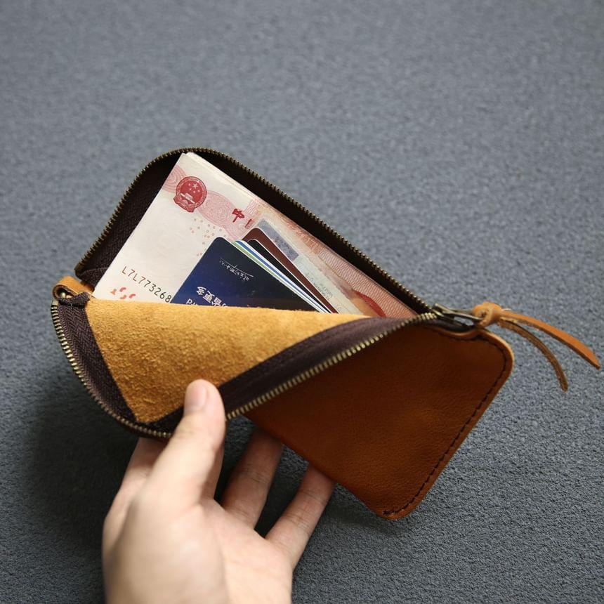Genuine Leather Long Wallet Product Image