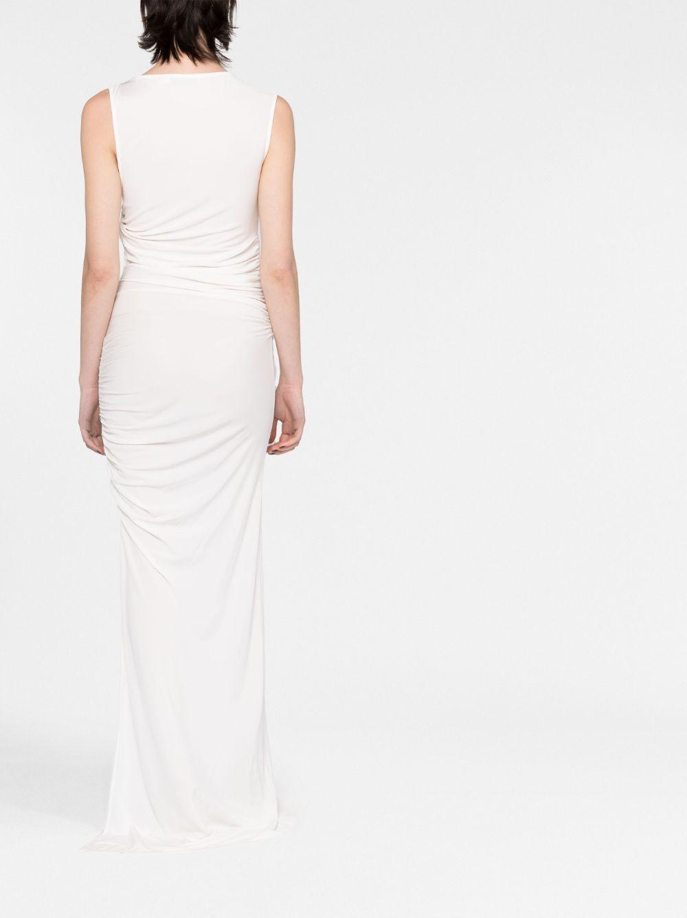Gesbine twist-detail asymmetric gown Product Image