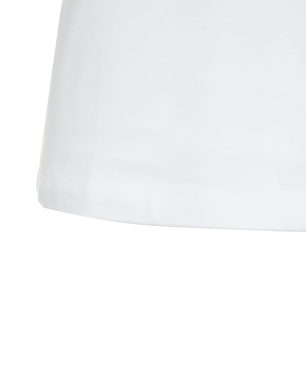 Oversized top with logo embroidery Product Image