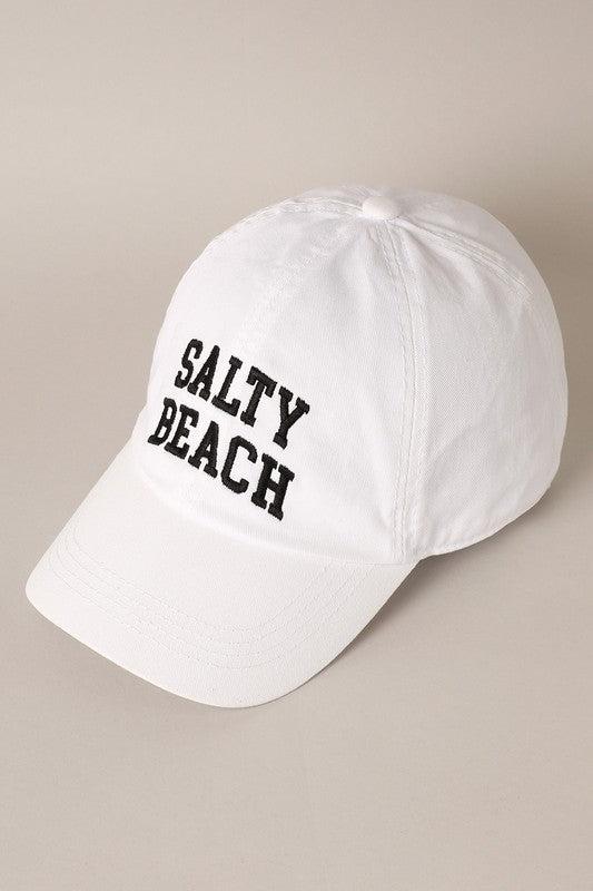 Salty Beach Patch Baseball Cap Product Image