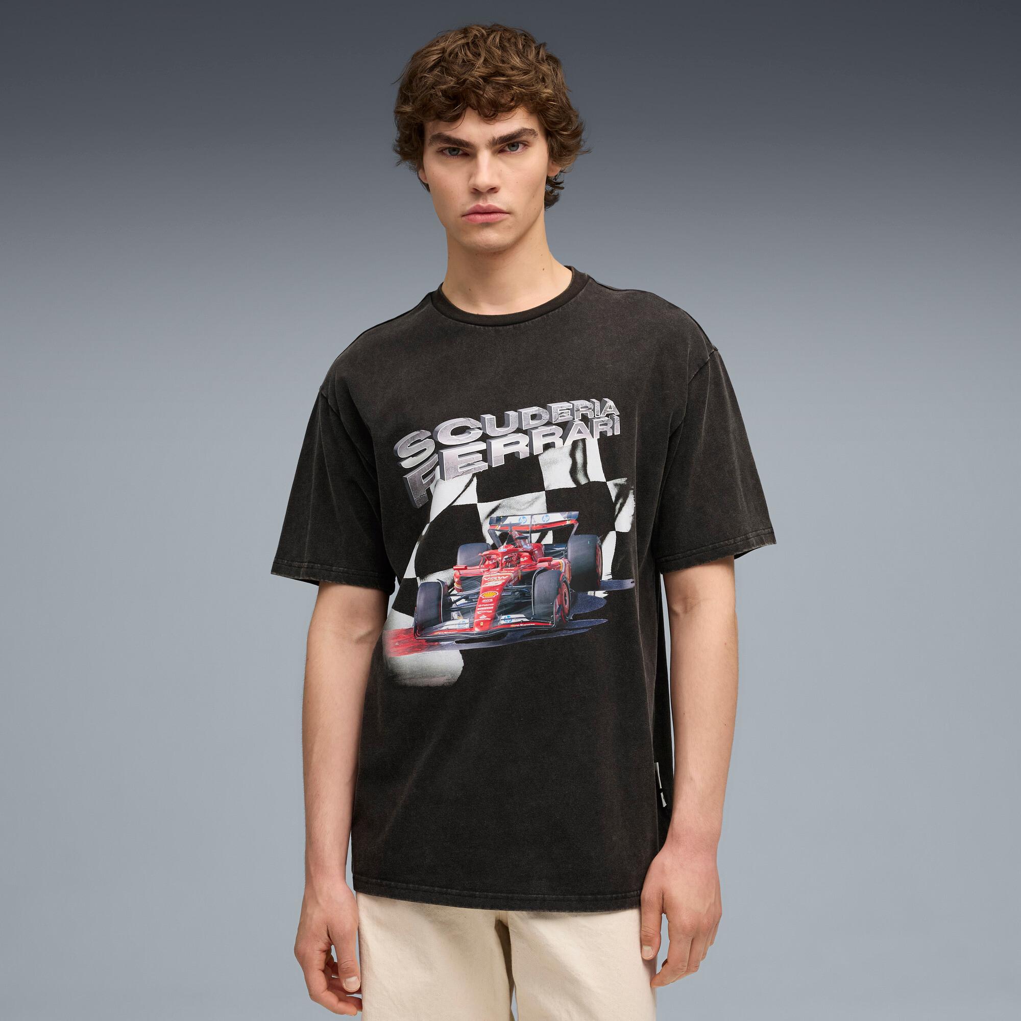 PUMA Scuderia Ferrari Men's Graphic T-Shirt Product Image