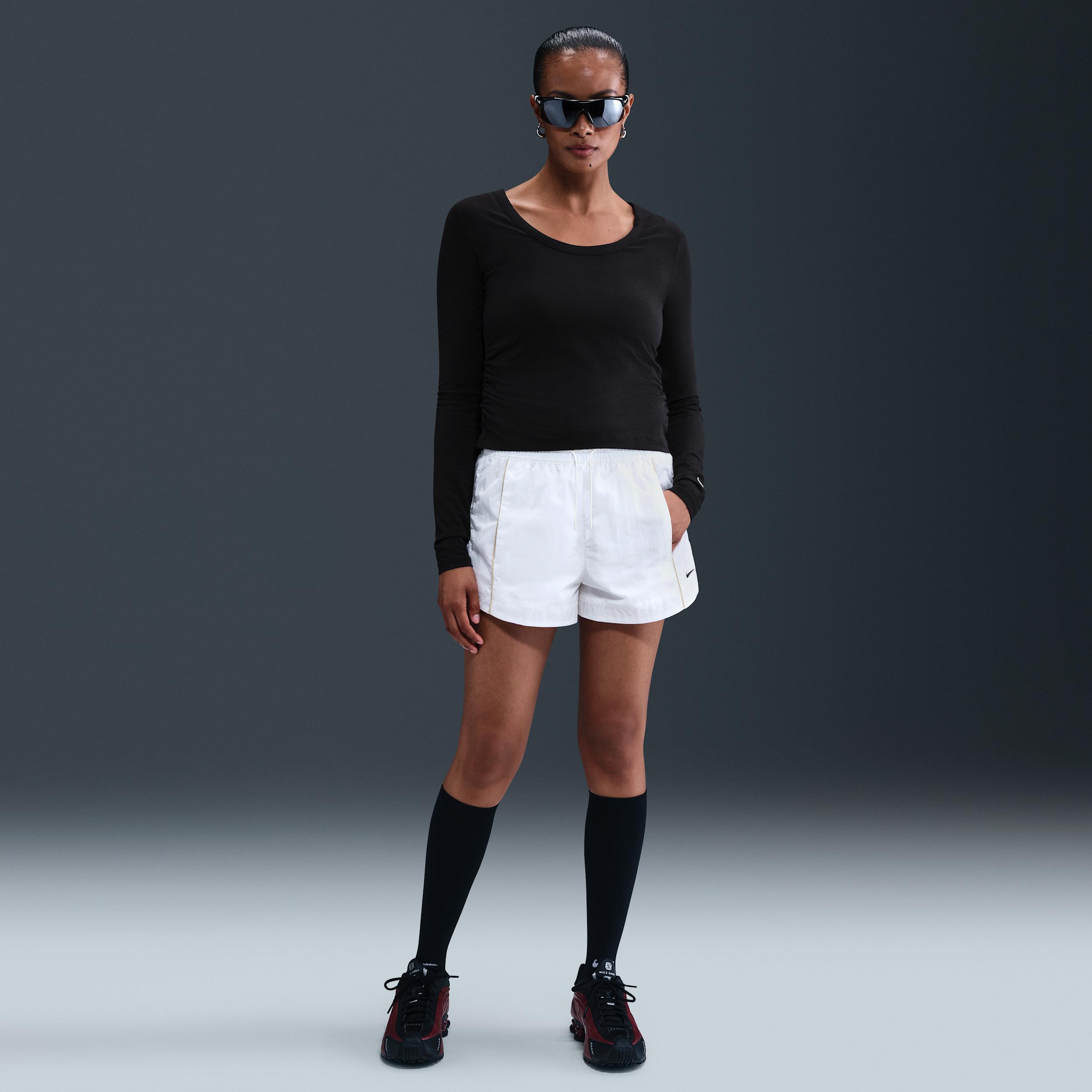 Womens Nike Sportswear Chill Knit Long-Sleeve Top | HV2399-010 Product Image