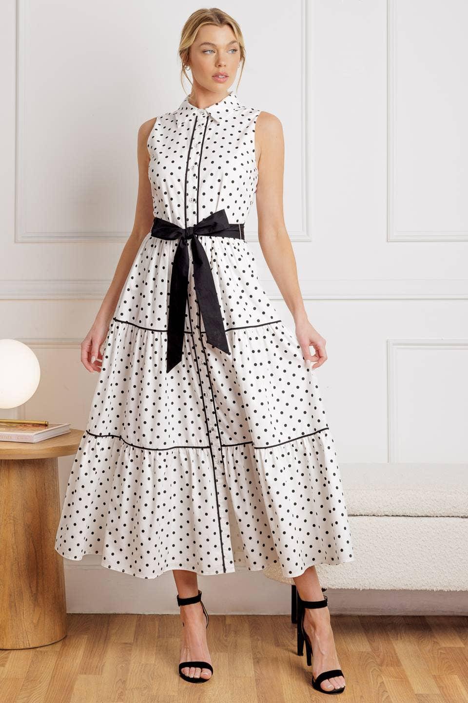 Dorthy Dotted Dress Product Image