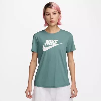 Nike Club Womens Crew Neck Short Sleeve Active T-Shirt Product Image