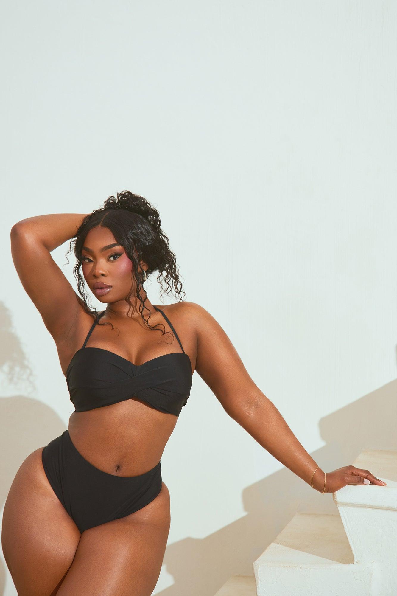 Summer Chill 2 Piece Bikini - Black Product Image