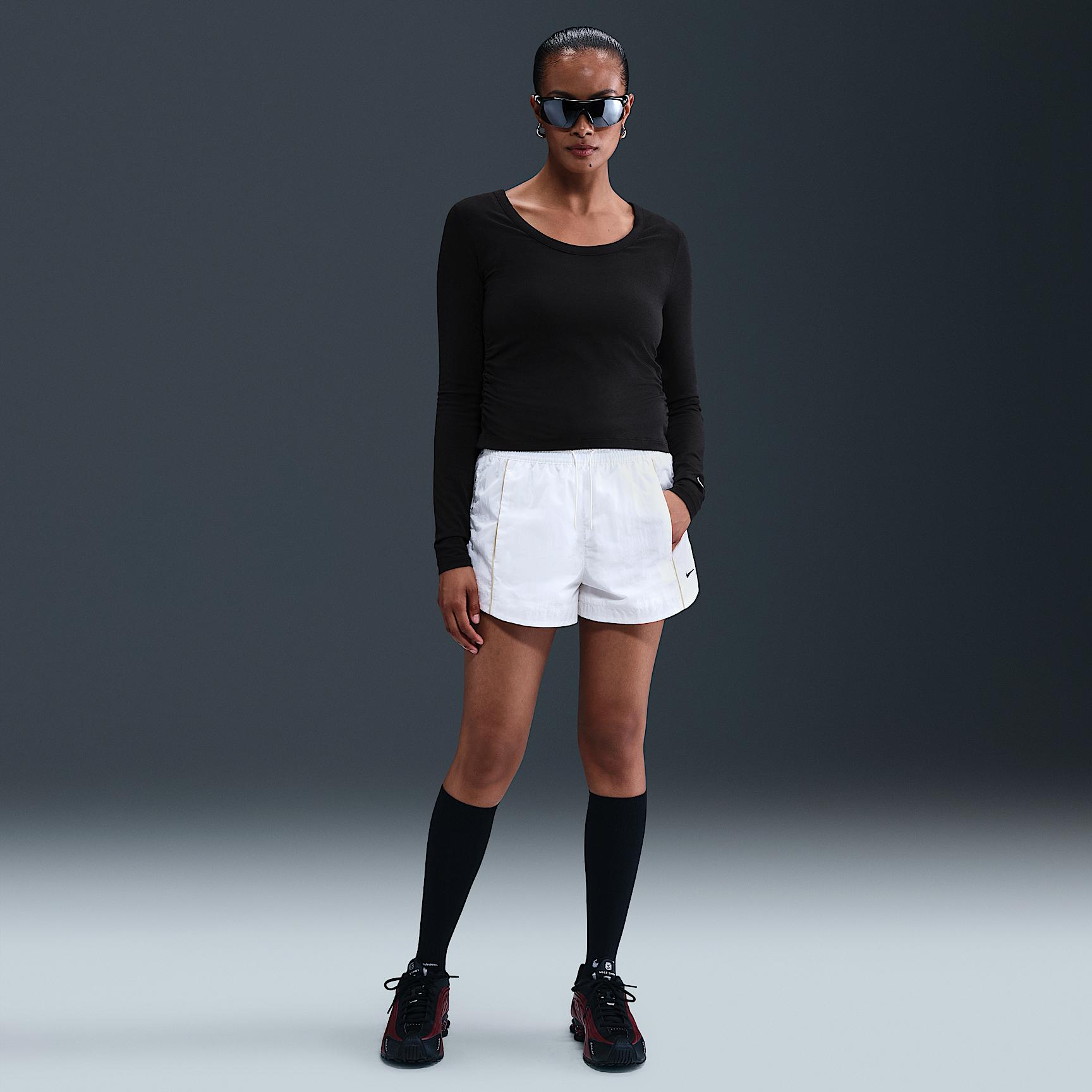 Womens Nike Sportswear Chill Knit Long-Sleeve Top | HV2399-010 Product Image