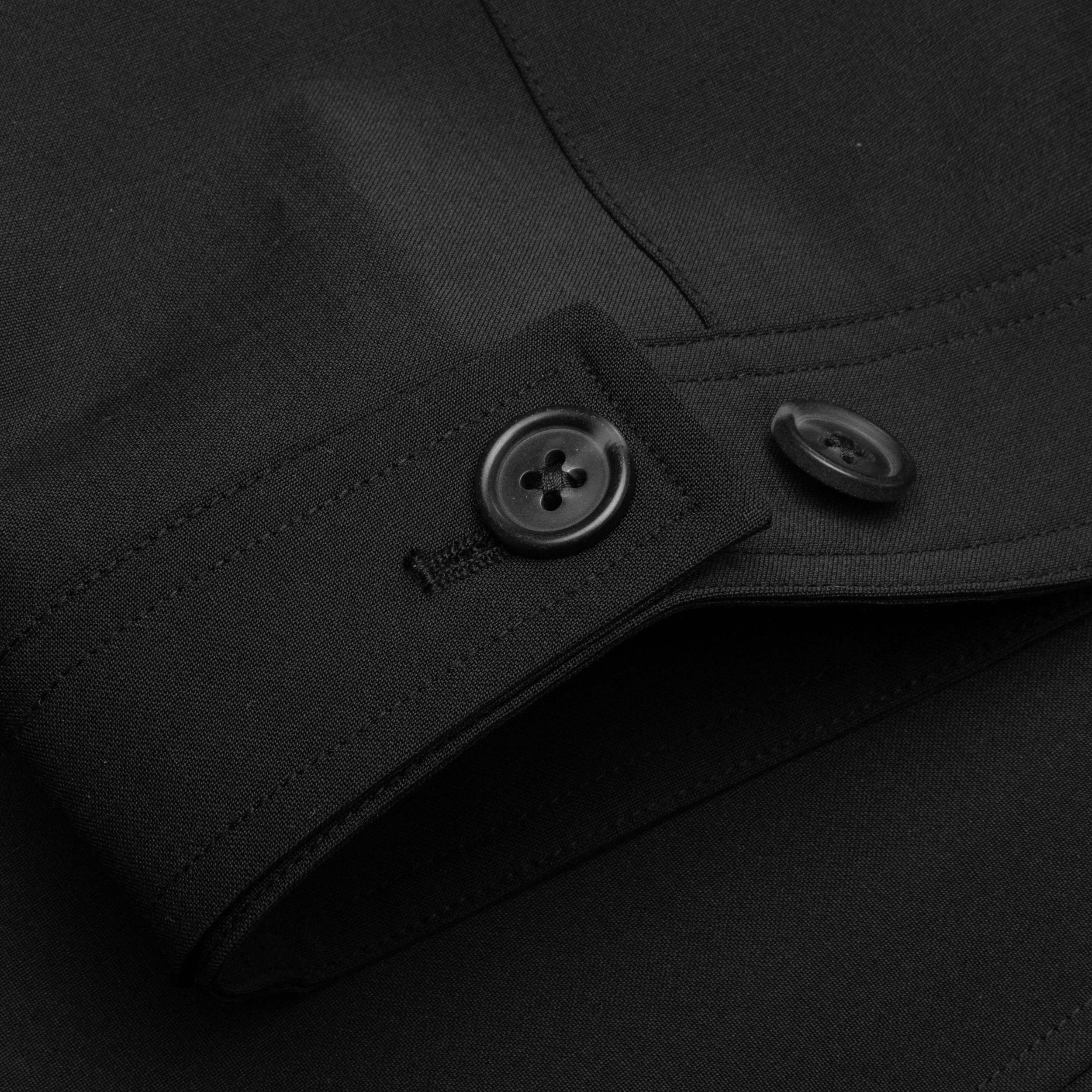 Faux Suede Jacket - Black Male Product Image