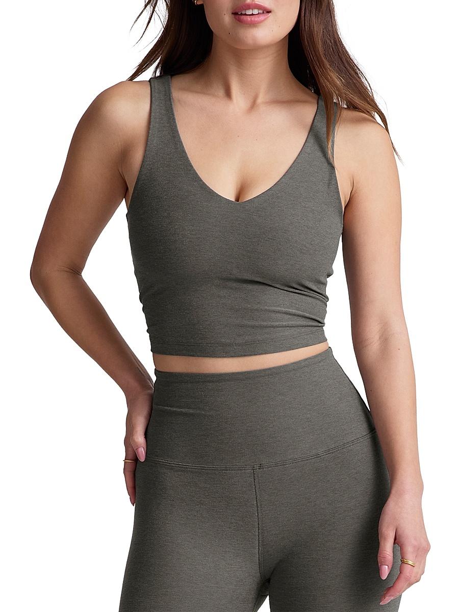 Womens Good Day Crop Tank Product Image