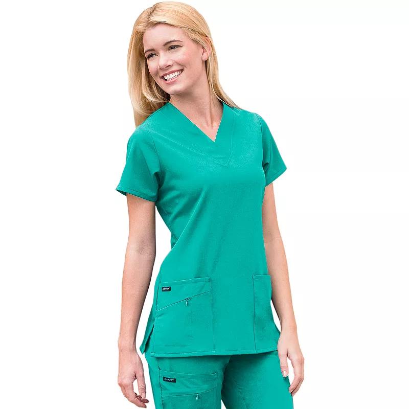 Women's Jockey® Scrubs V-Neck Crossover Top 2206,  Product Image
