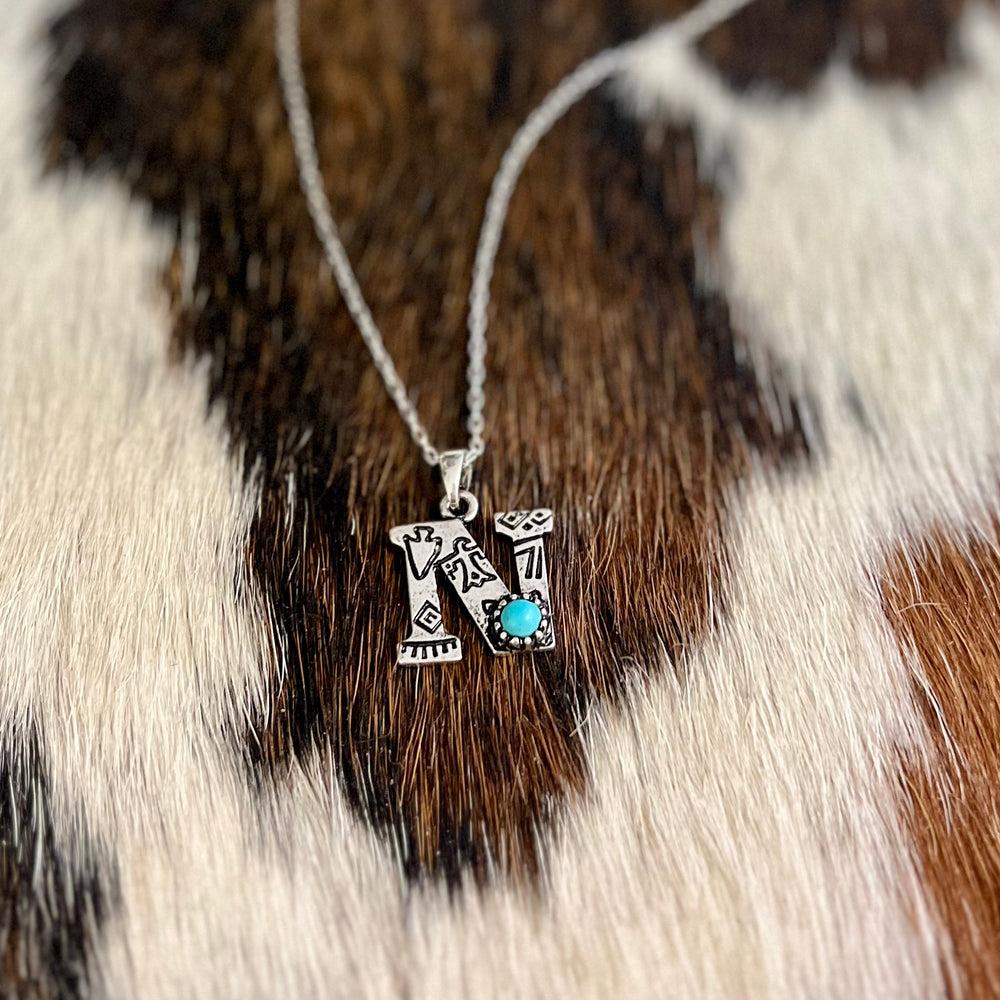 Western Letters Necklaces Product Image