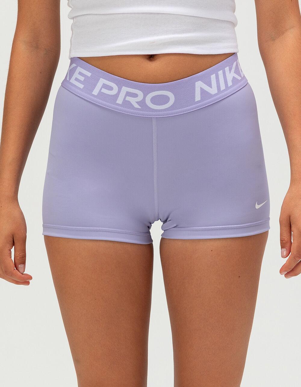 NIKE Pro Womens Compression Shorts - LILAC Product Image