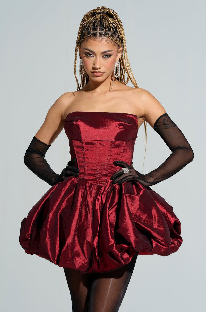 ADORE YOU WOVEN MINI DRESS Product Image