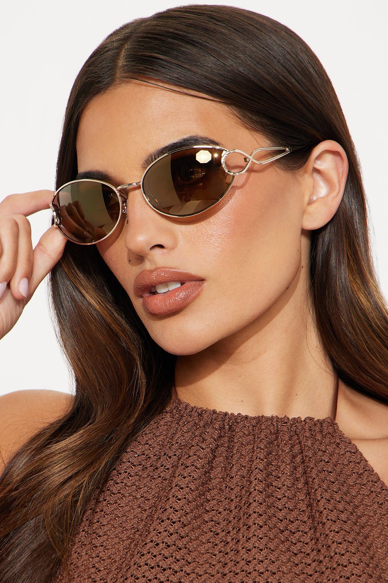 For The Lure Sunglasses - Gold/Gold Product Image