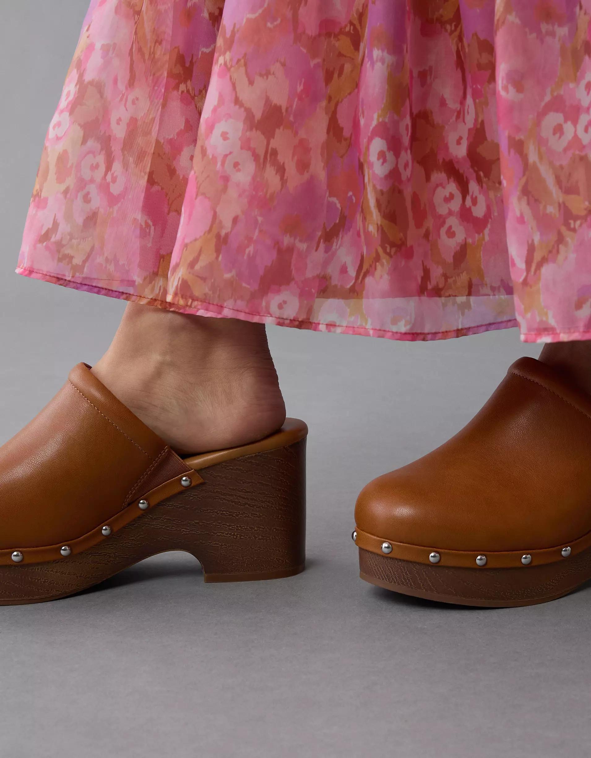 AE Women's Bohemian Heeled Clog Product Image