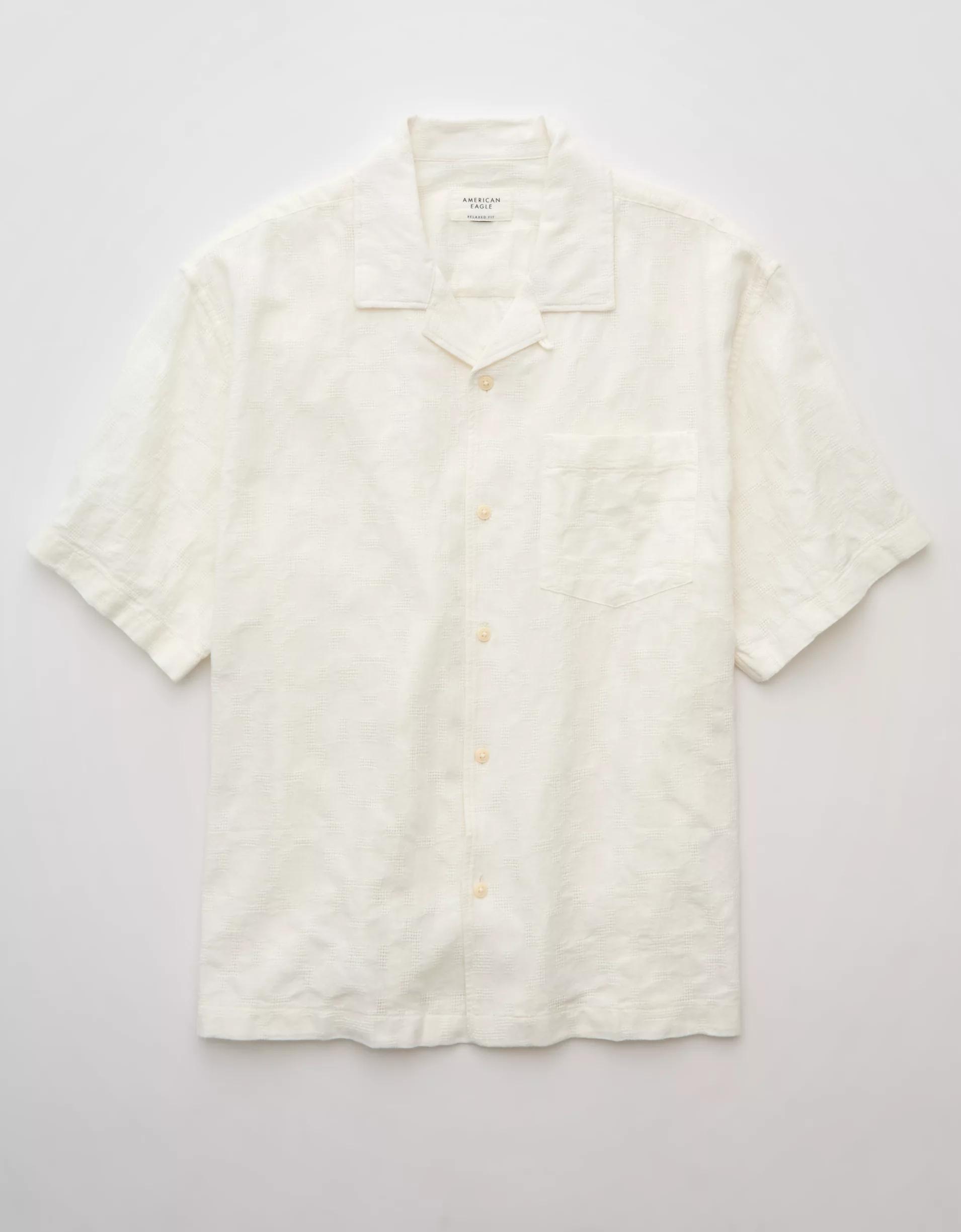 AE Poolside Button-Up Shirt Product Image